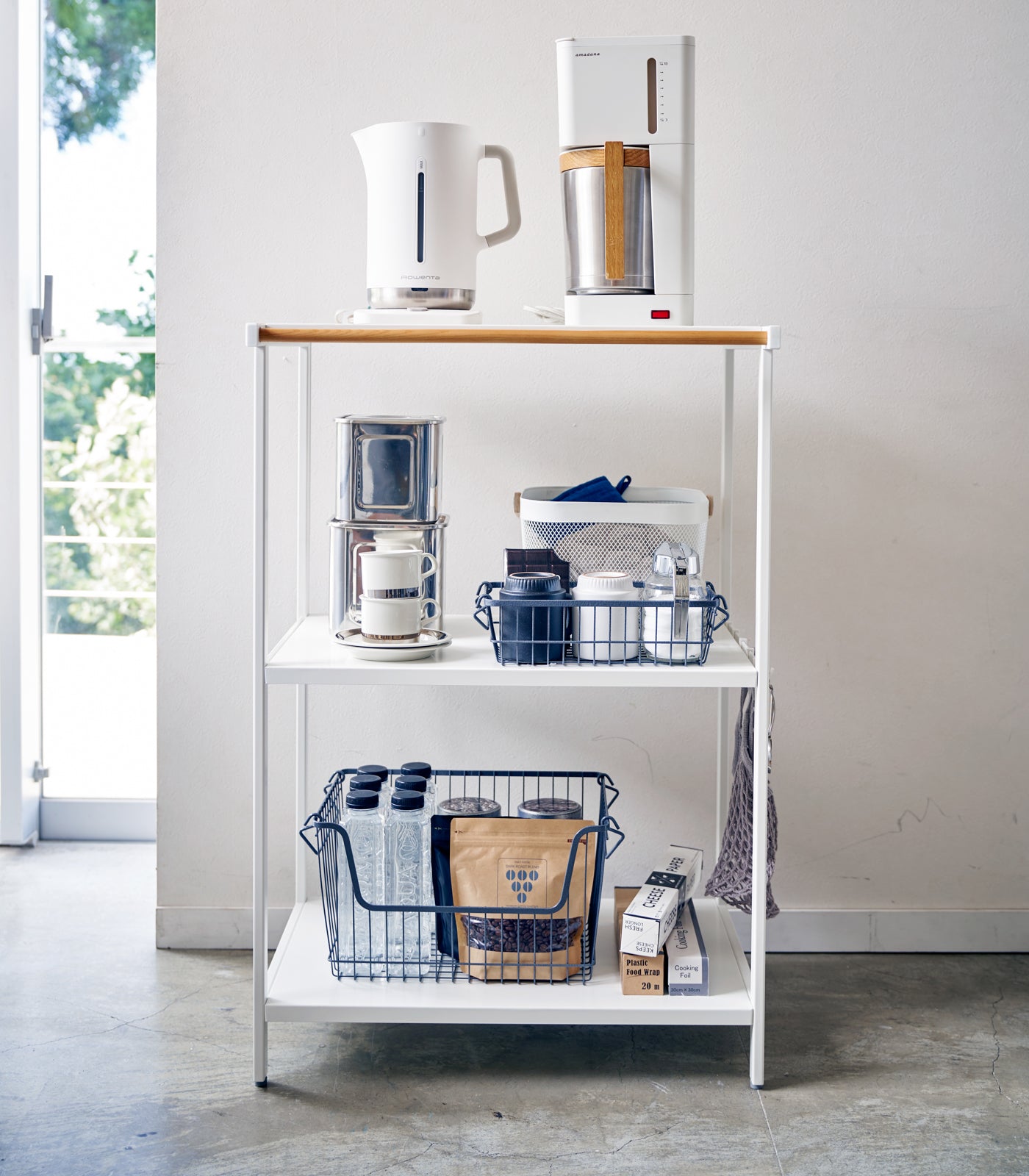 Yamazaki Home Storage Rack - 35-Inch (35" H)  - Steel