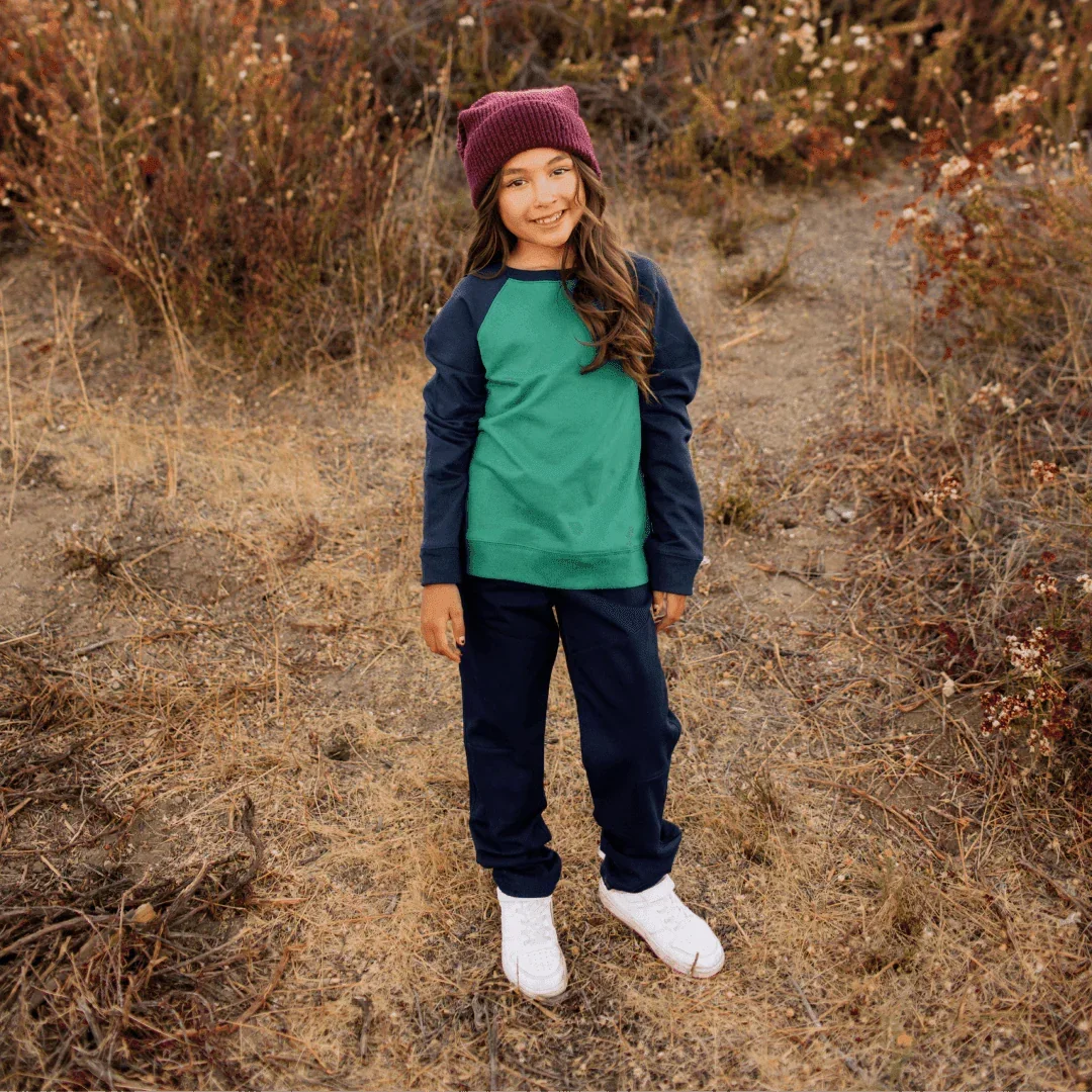 Jackalo - Stevie Colorblock Sweatshirt - Organic Cotton