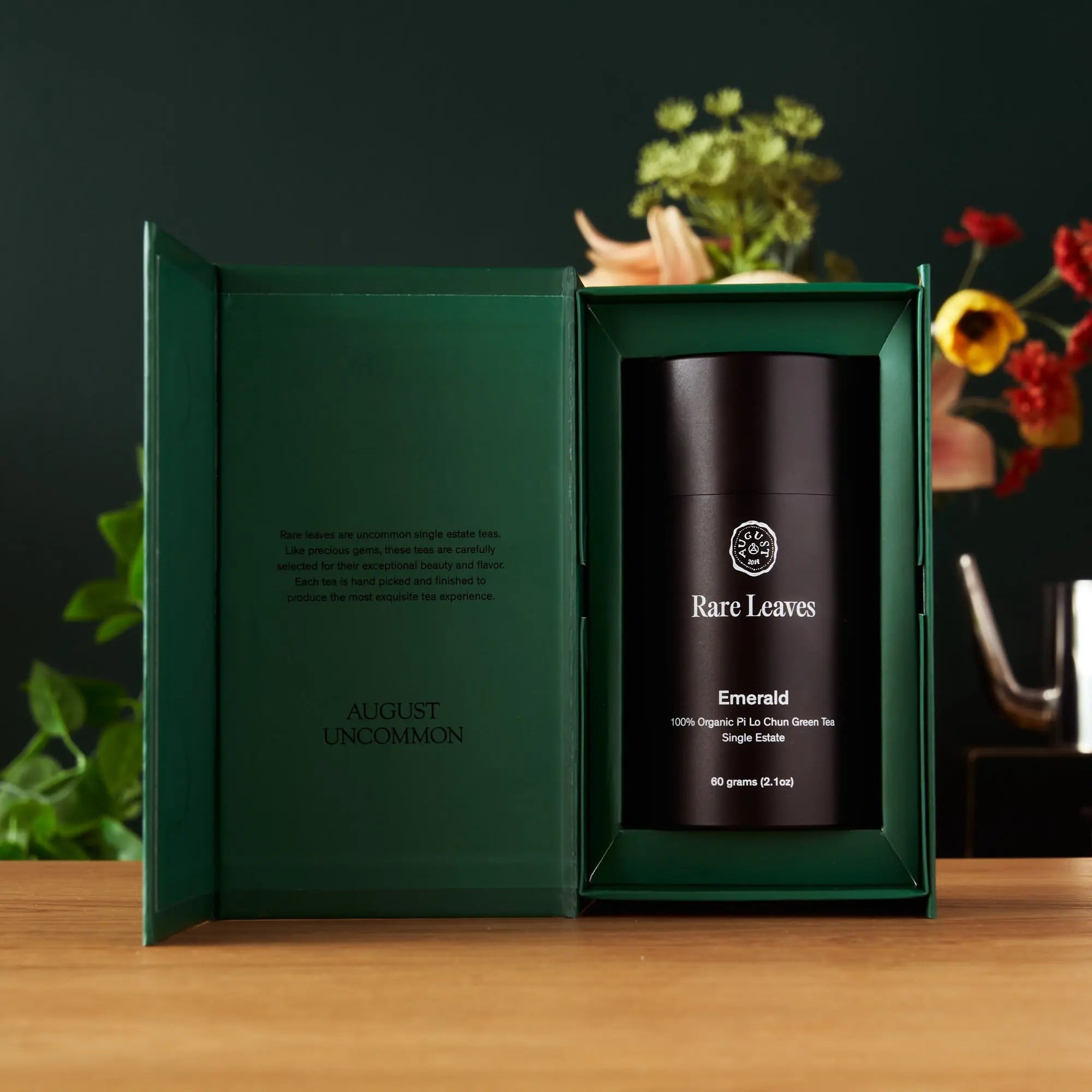August Uncommon Tea All The Rare Leaves - Luxury Single Origin Tea Gift Set