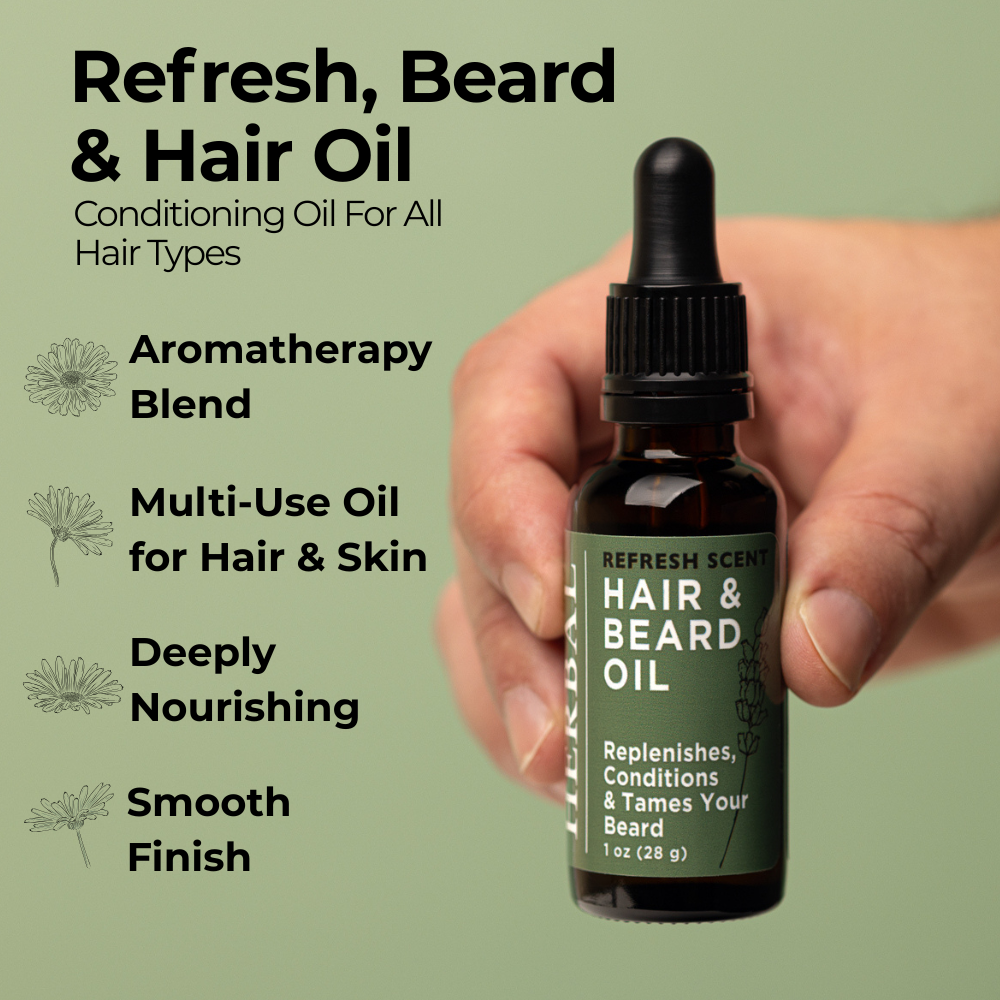Ora's Amazing Herbal Refresh, Beard and Hair Oil