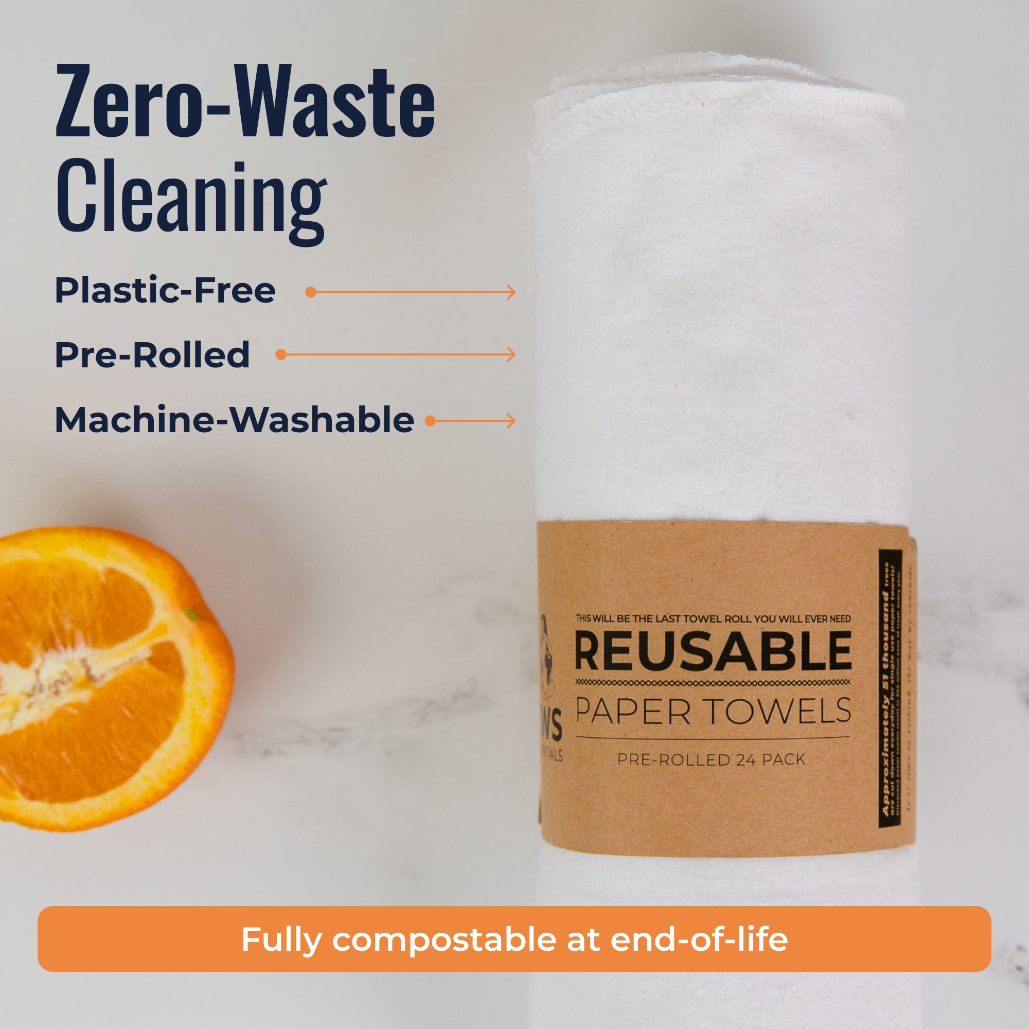 Zero Waste Store Reusable Paper Towels