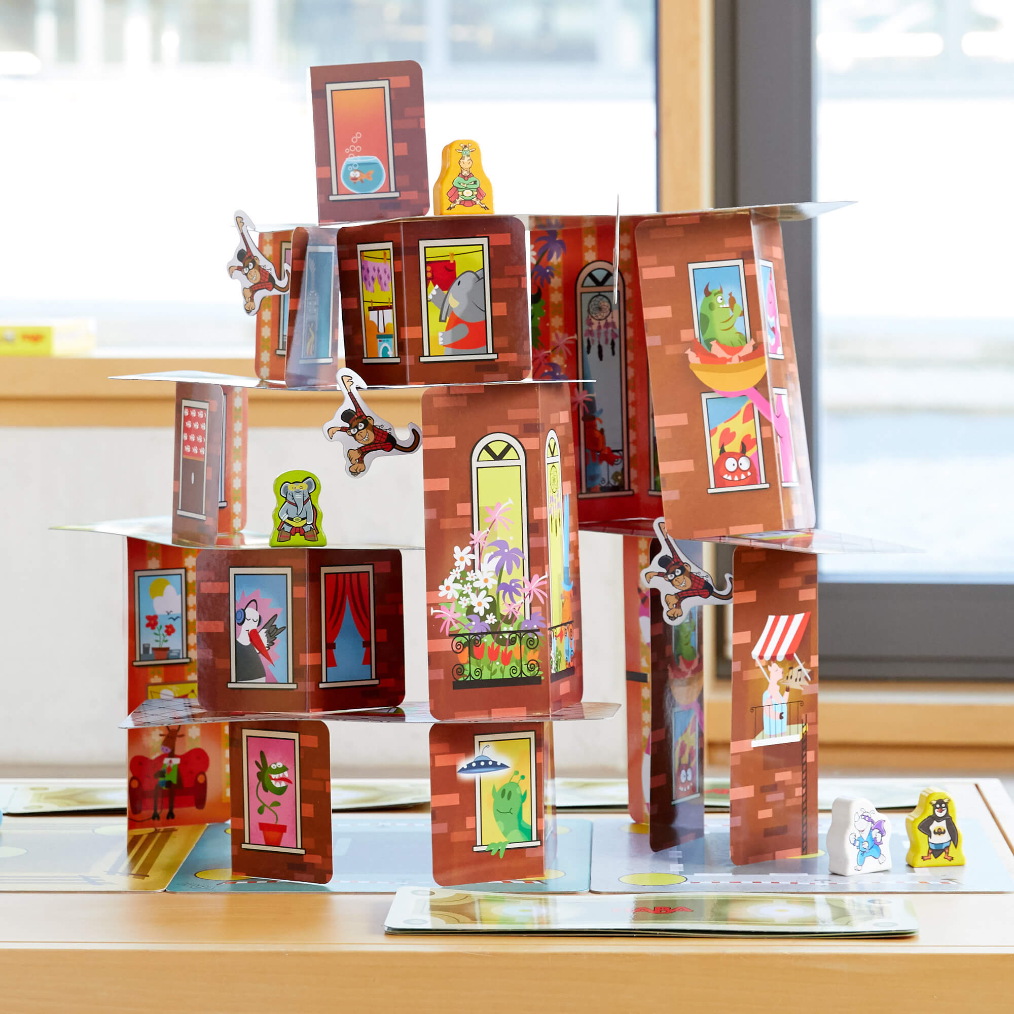 HABA Rhino Hero - Super Battle Stacking Game