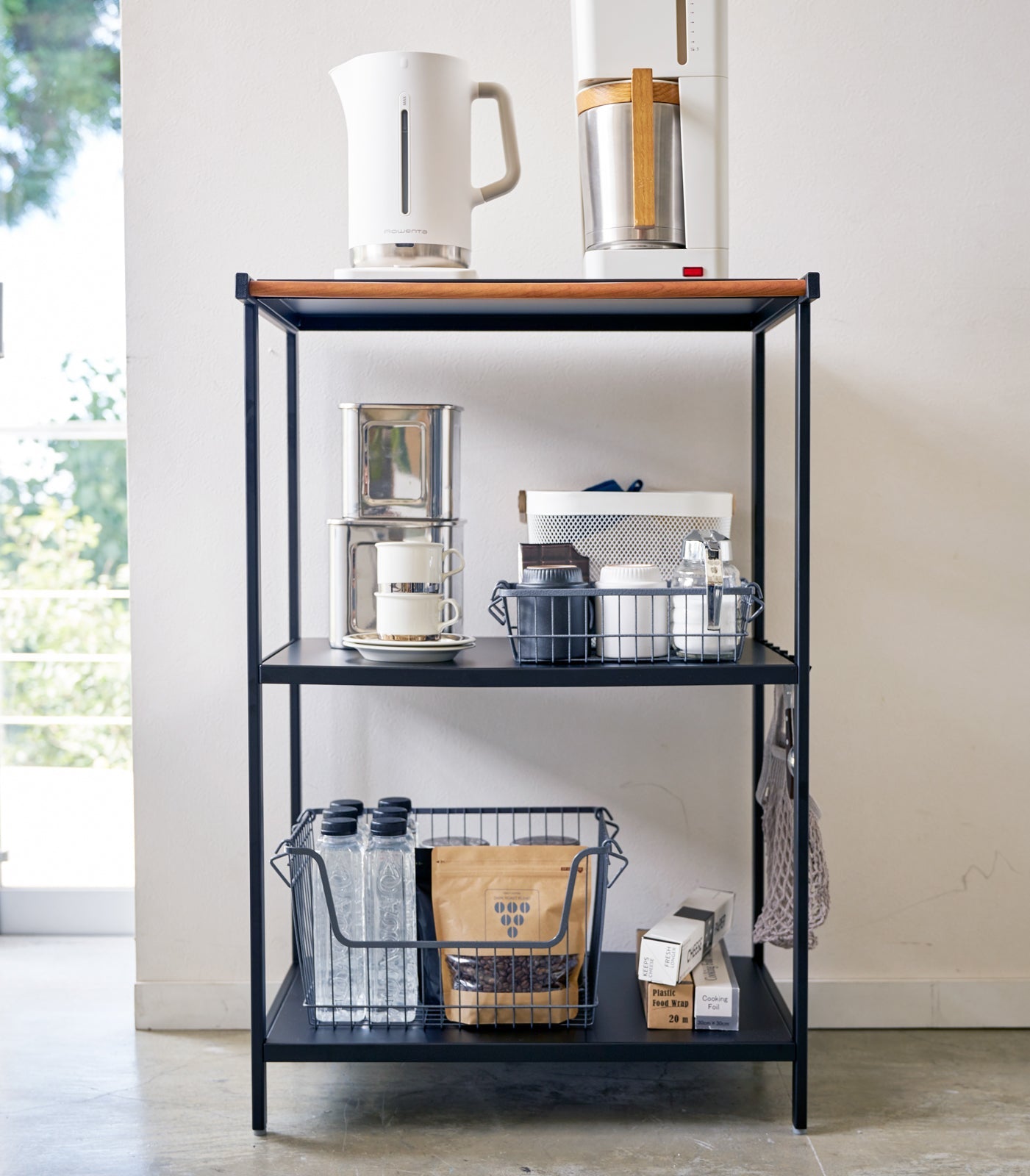 Yamazaki Home Storage Rack - 35-Inch (35" H)  - Steel