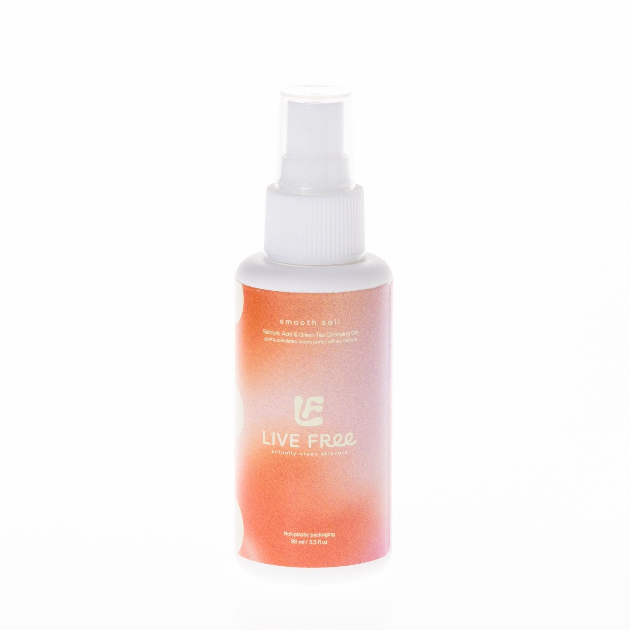 Free Living Co Routine Skincare Set – Cleanser, Toner & Moisturizer for Blemish-Prone & Sensitive Skin