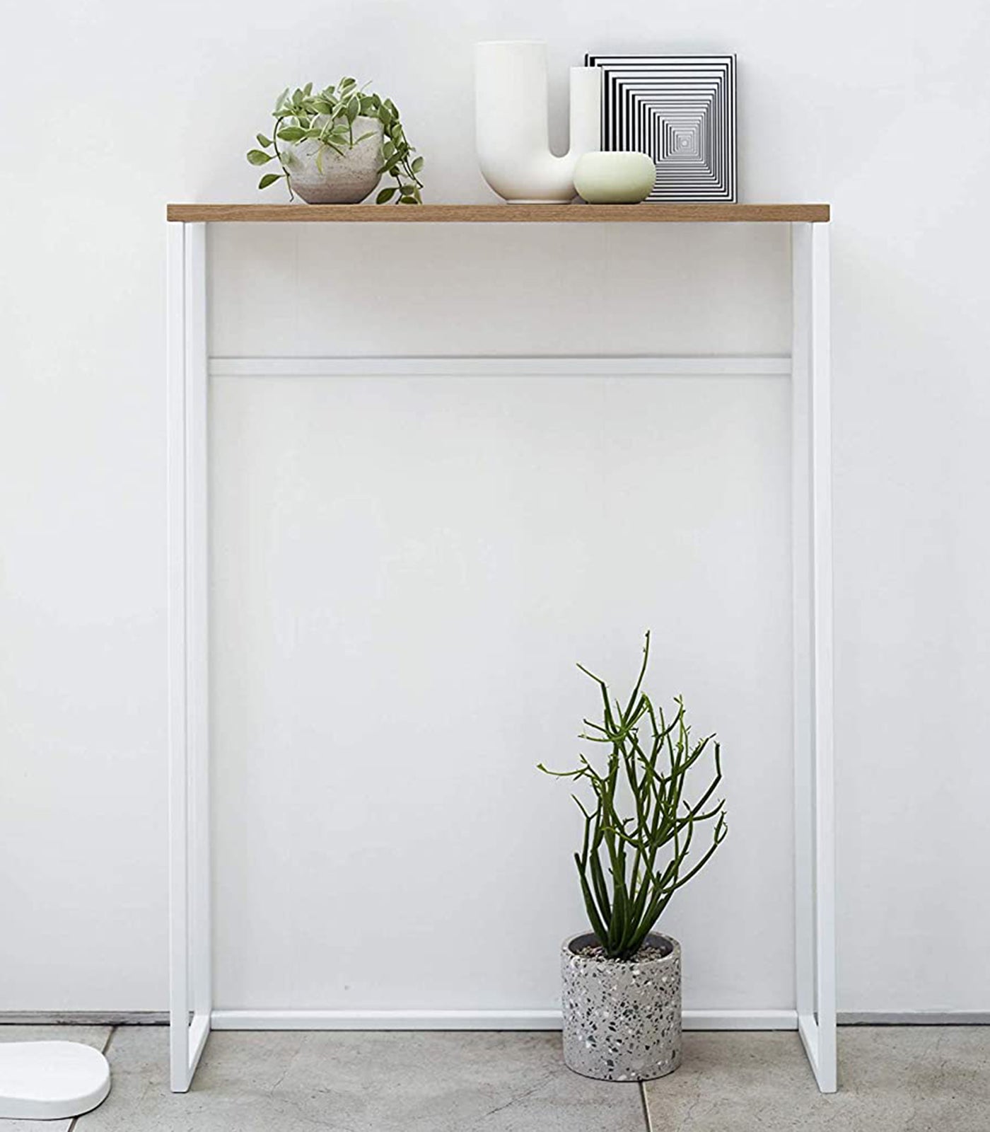 Yamazaki Home Narrow Entryway Console Table (32" H)  - Steel