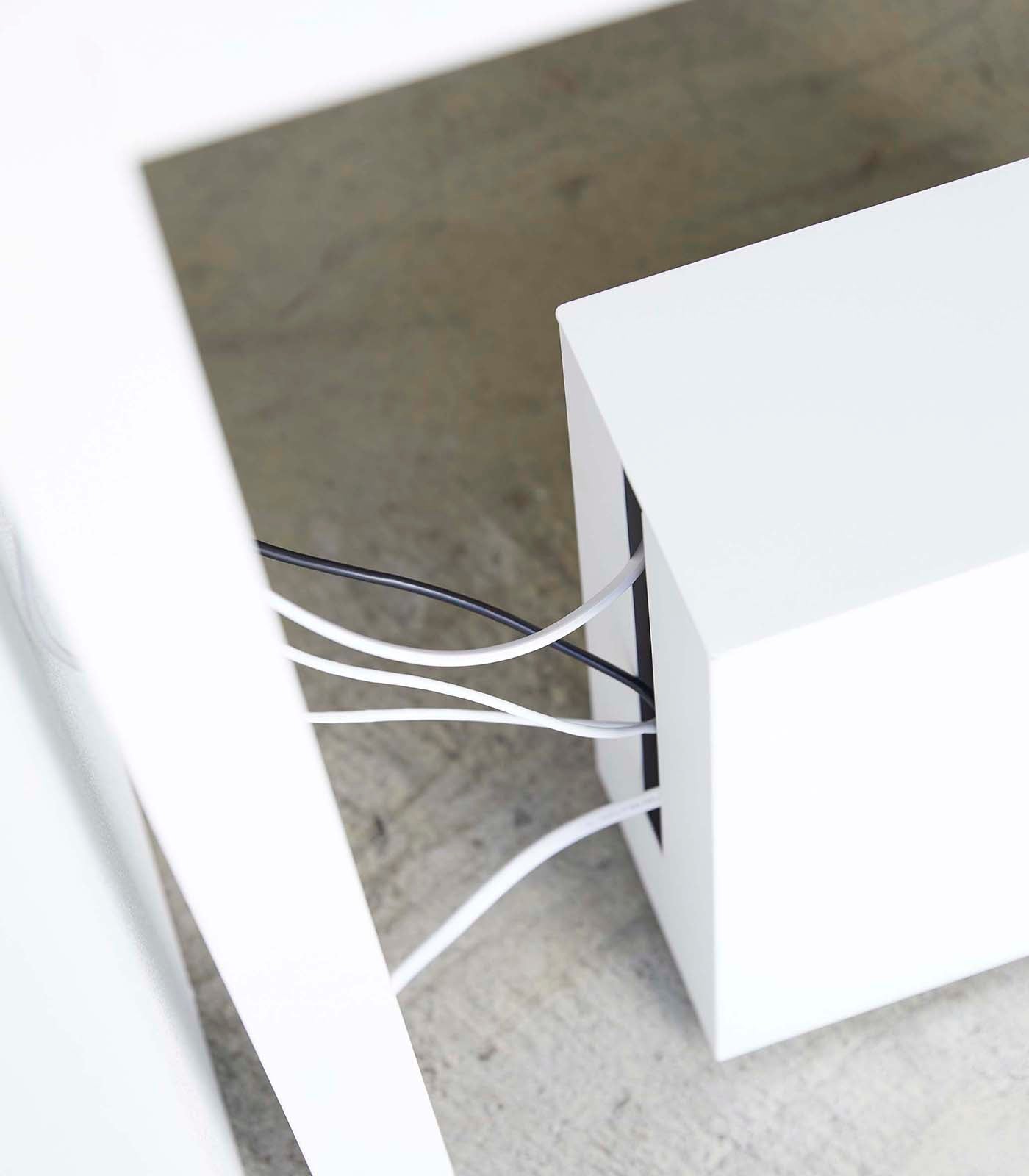 Yamazaki Home Rolling Cable Management Box - Steel