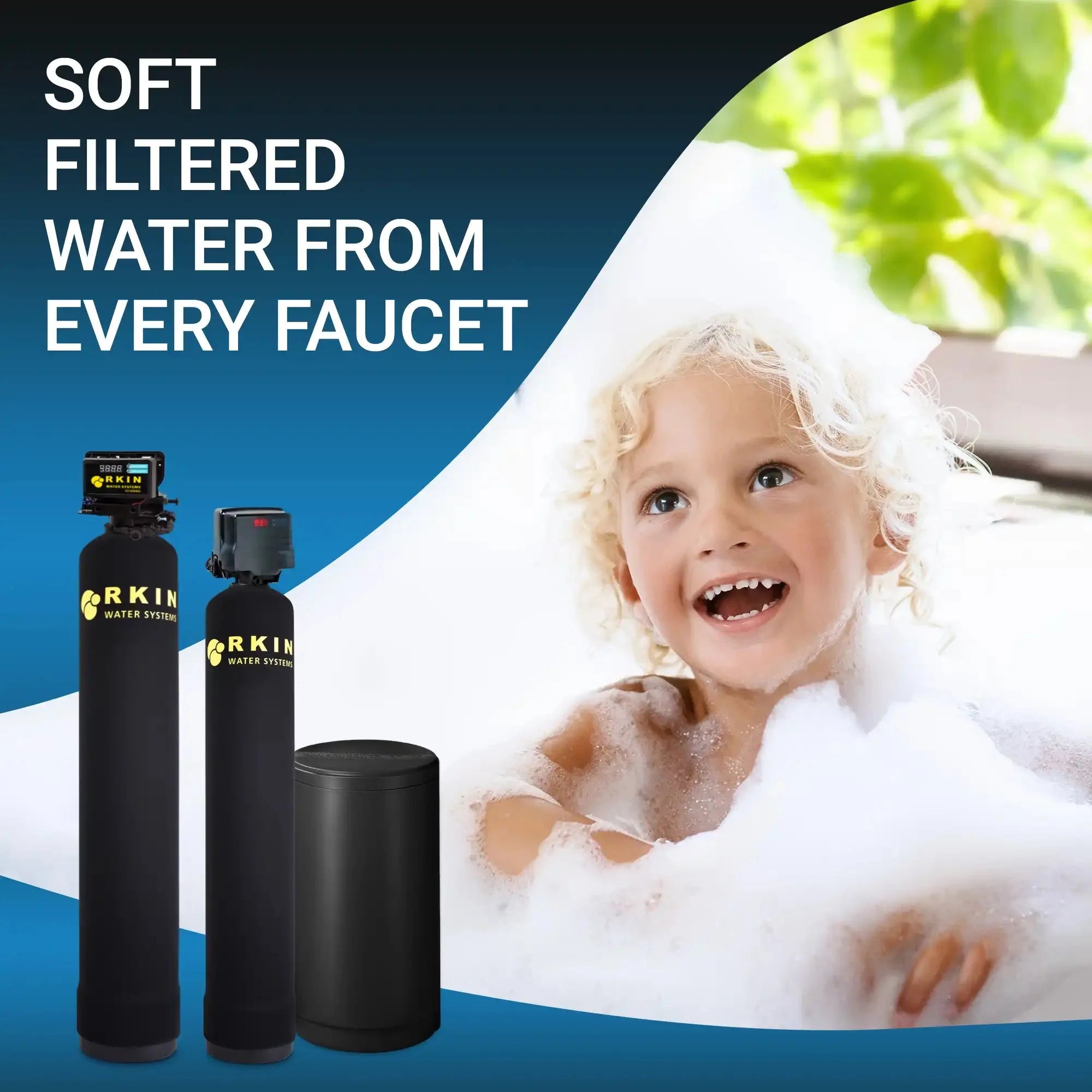 Water Softener and Well Water Filter Combo