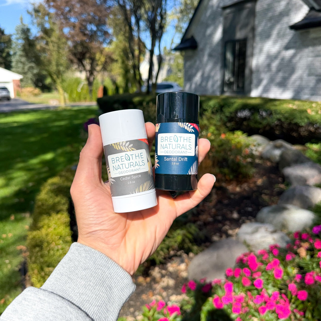 Breathe Naturals Deodorant Santal Drift - 2 Pack