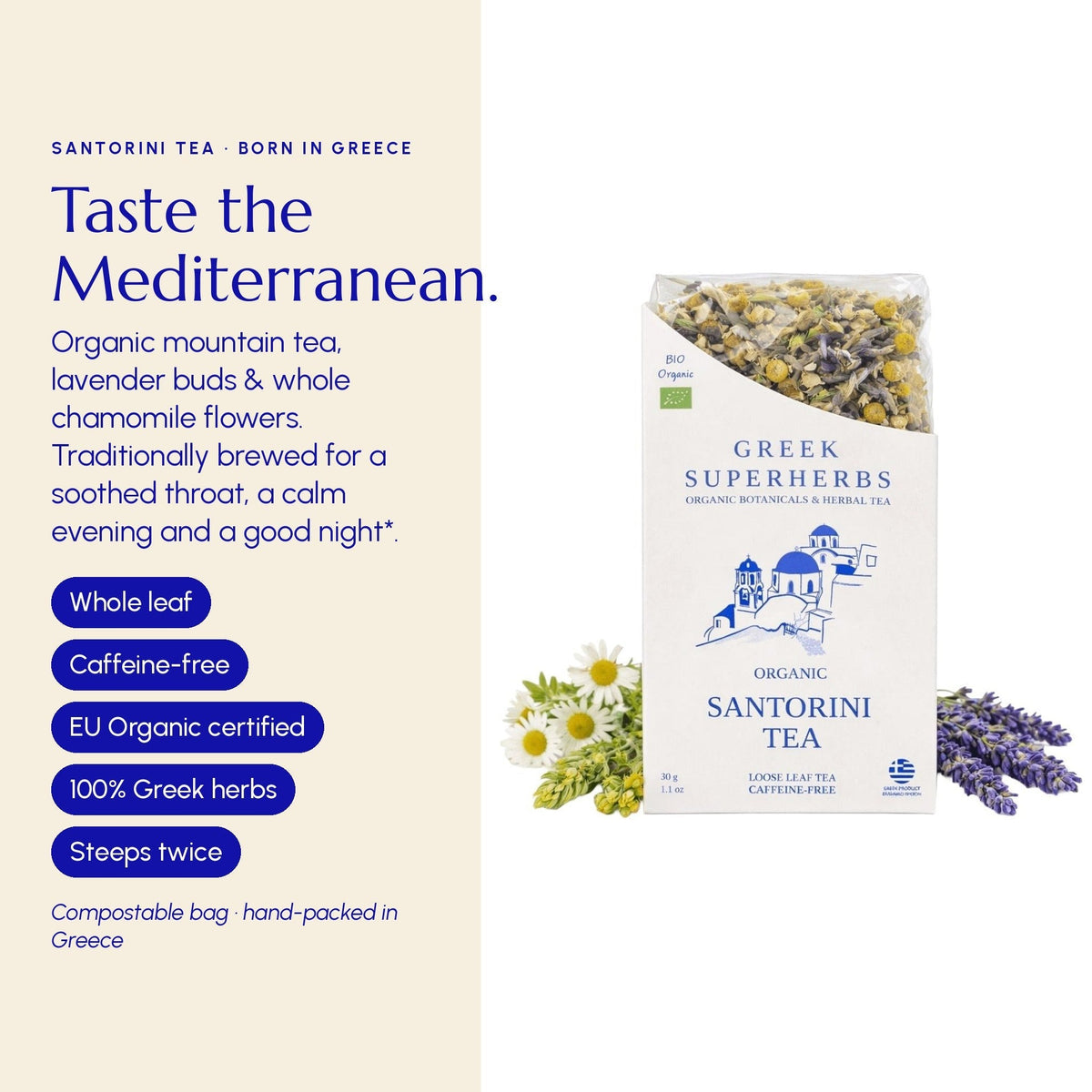 Greek Superherbs Santorini Tea