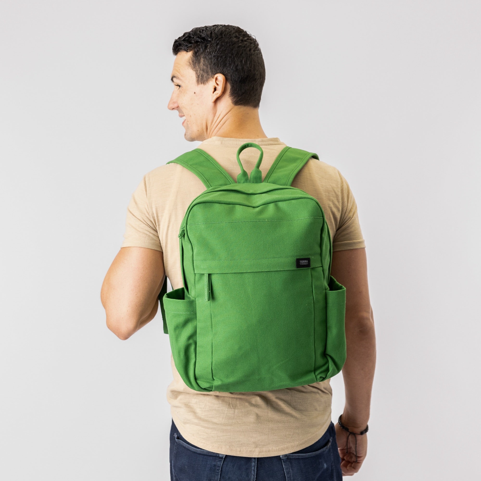 Terra Thread® Earth Backpack - Sustainable Backpack for School and Everyday use