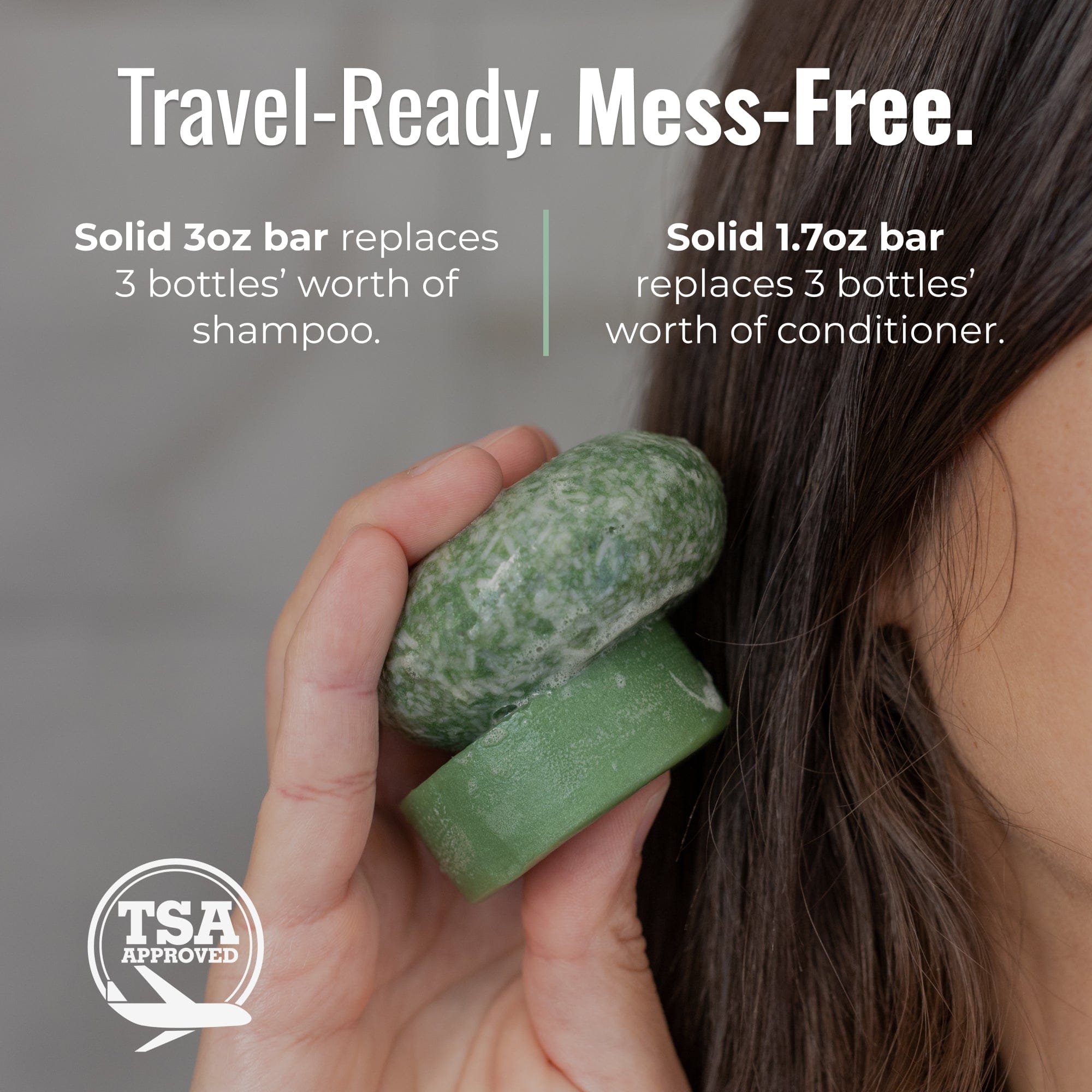 Zero Waste Store Shampoo & Conditioner Bar Duo