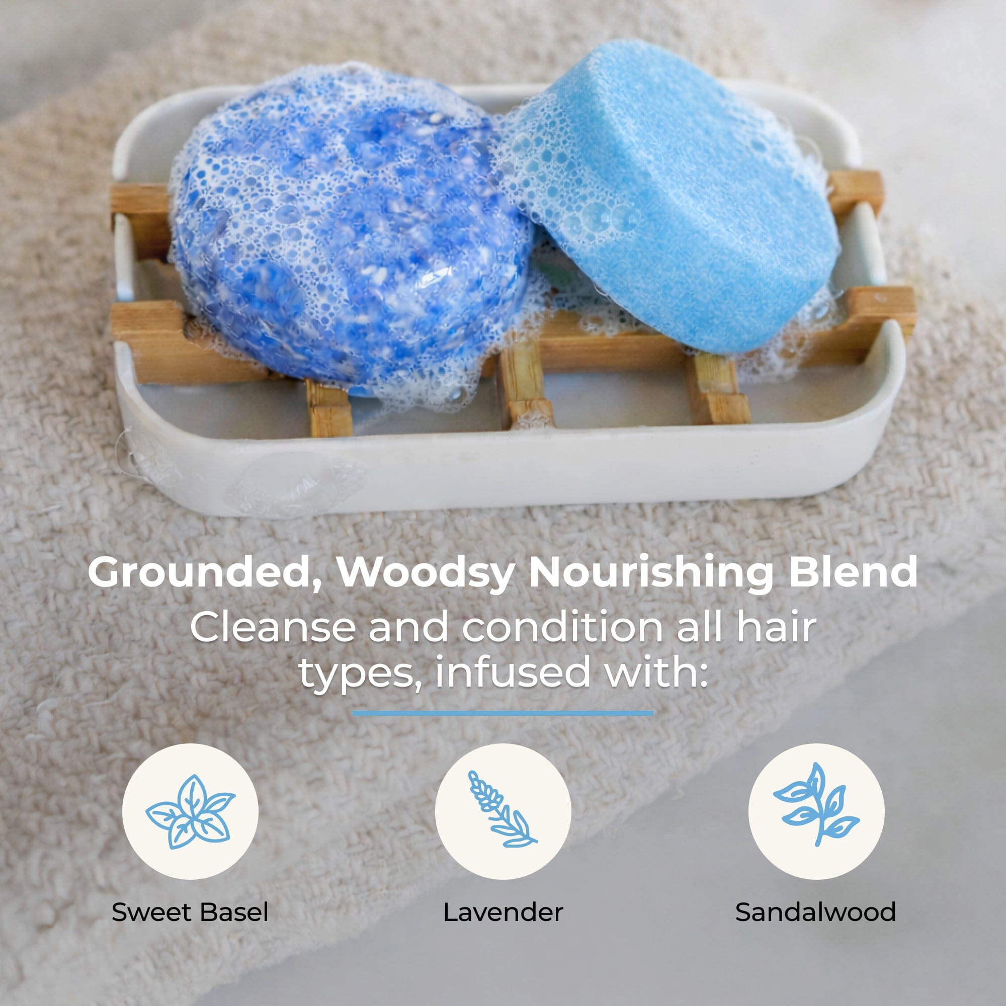 Zero Waste Store Shampoo & Conditioner Bar Duo