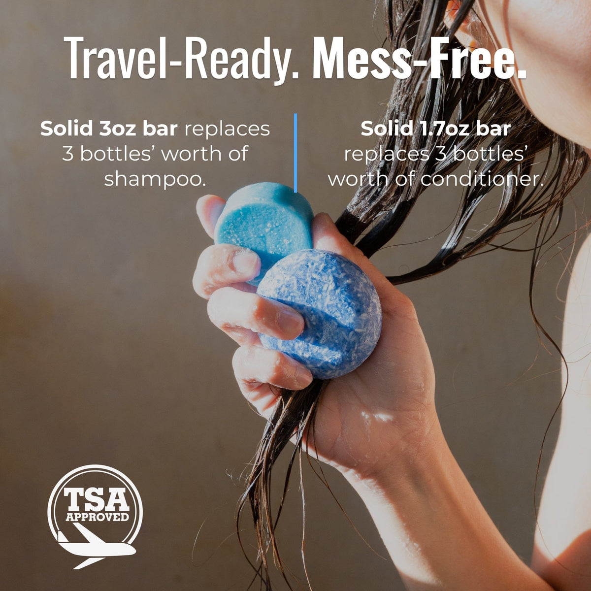 Zero Waste Store Shampoo & Conditioner Bar Duo