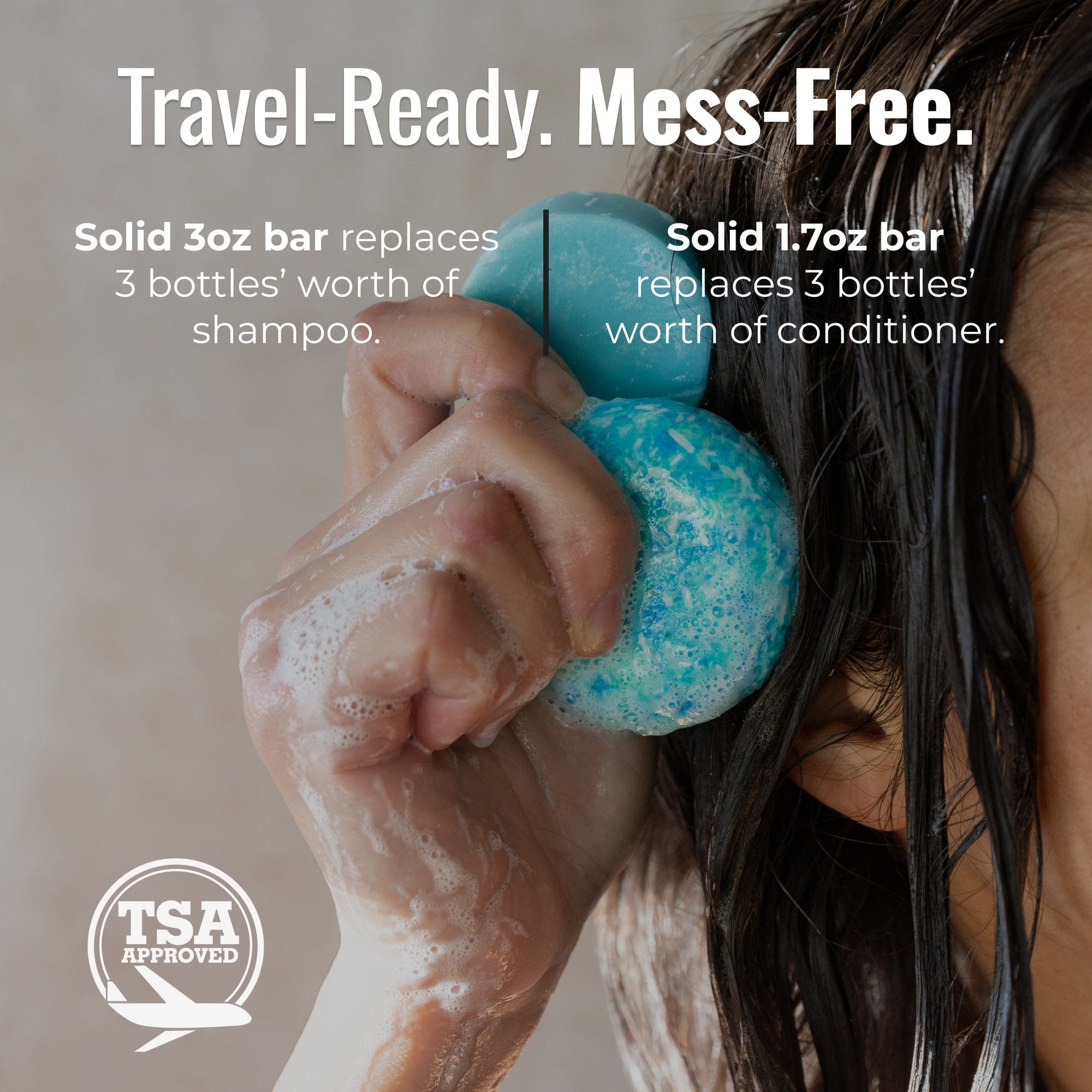 Zero Waste Store Shampoo & Conditioner Bar Duo