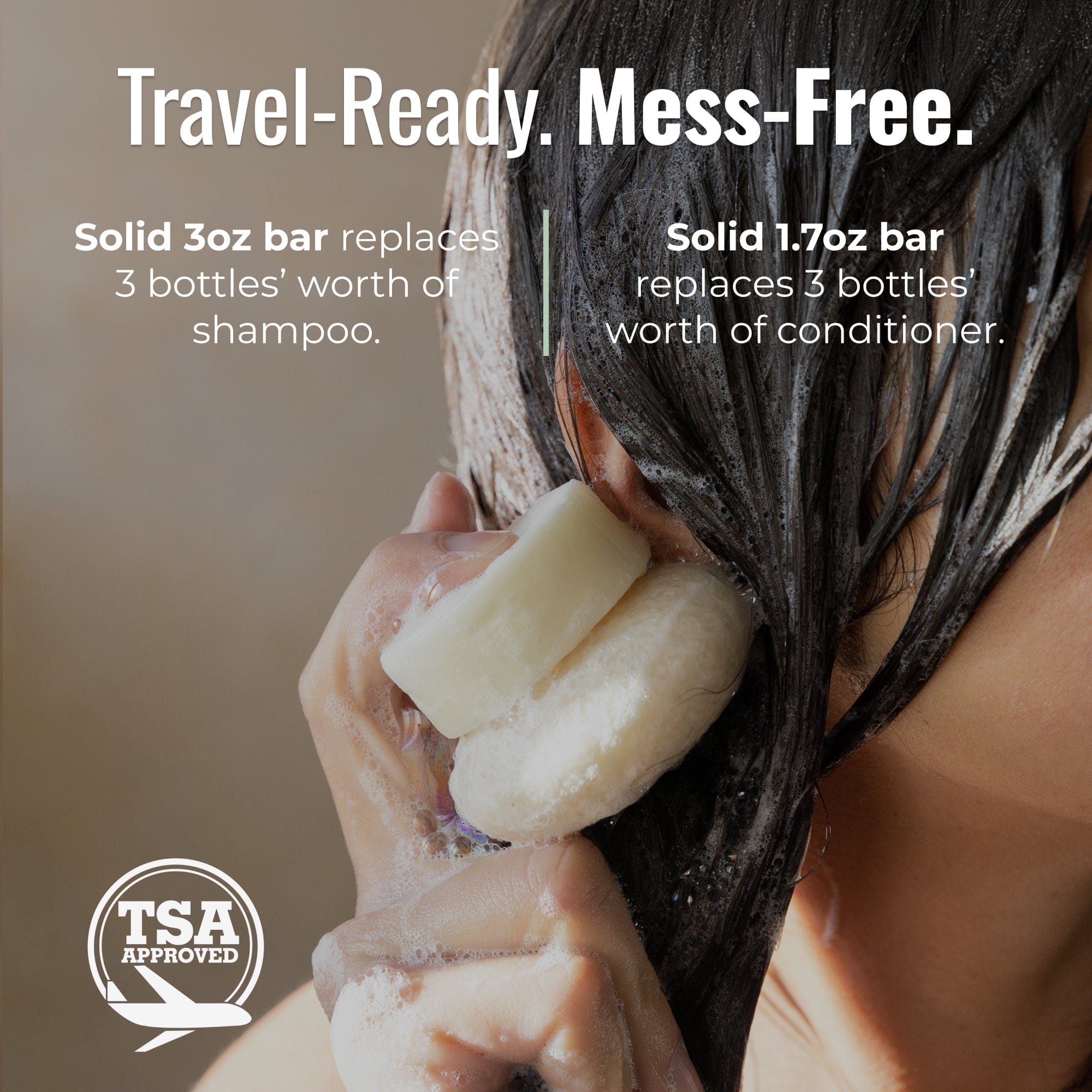 Zero Waste Store Shampoo & Conditioner Bar Duo