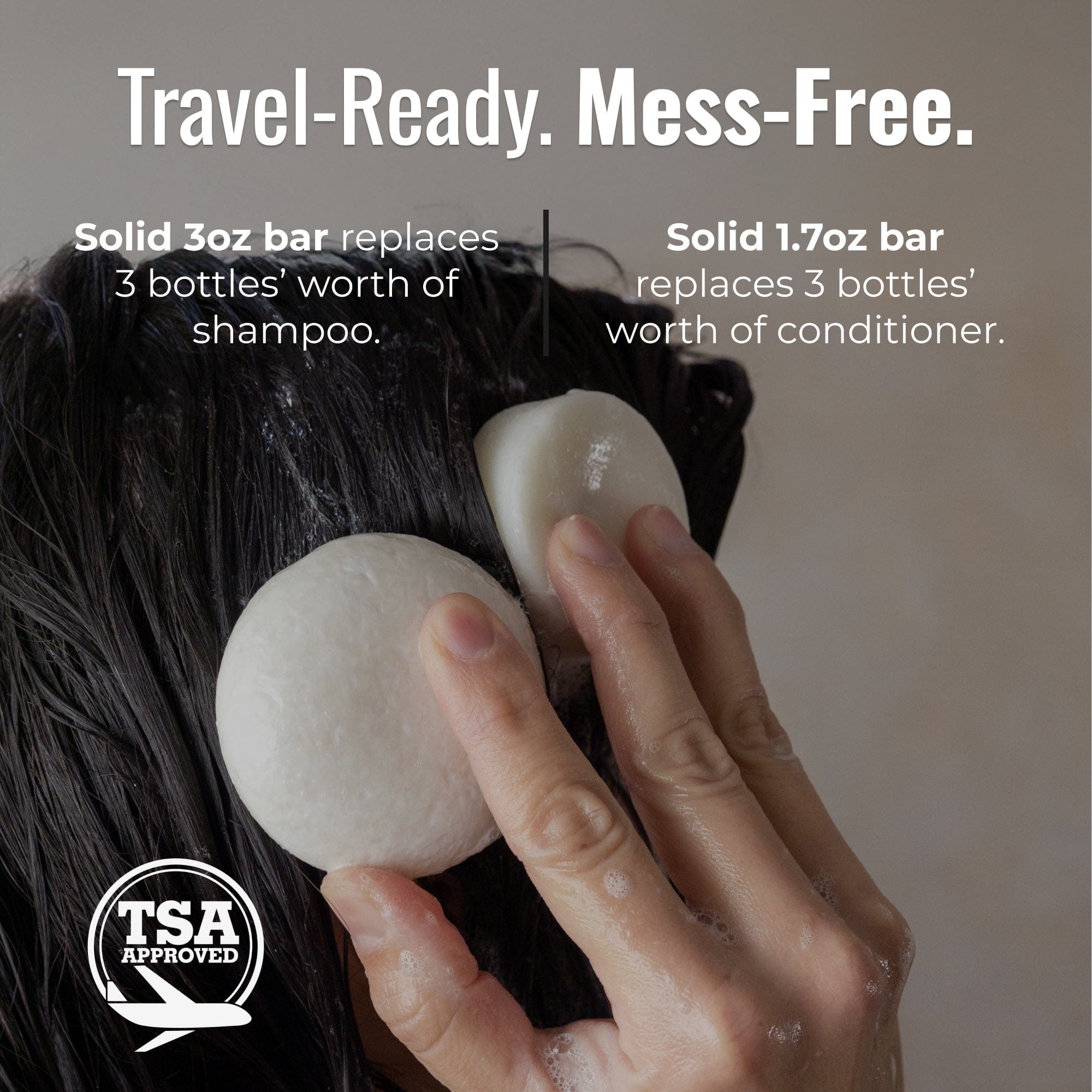 Zero Waste Store Shampoo & Conditioner Bar Duo
