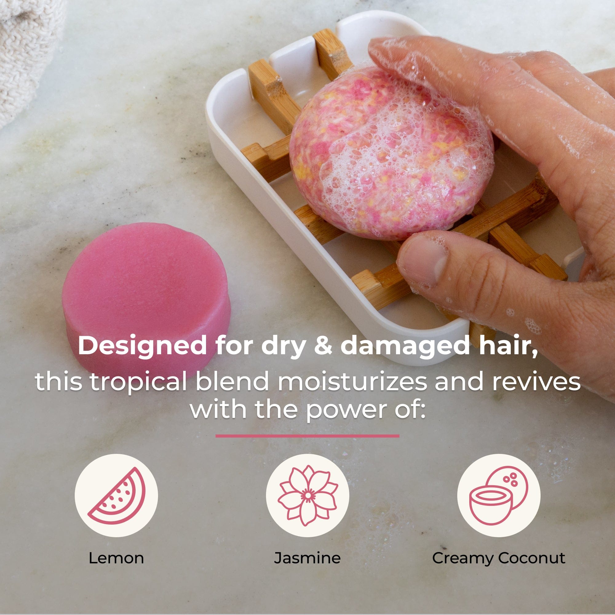 Zero Waste Store Shampoo & Conditioner Bar Duo