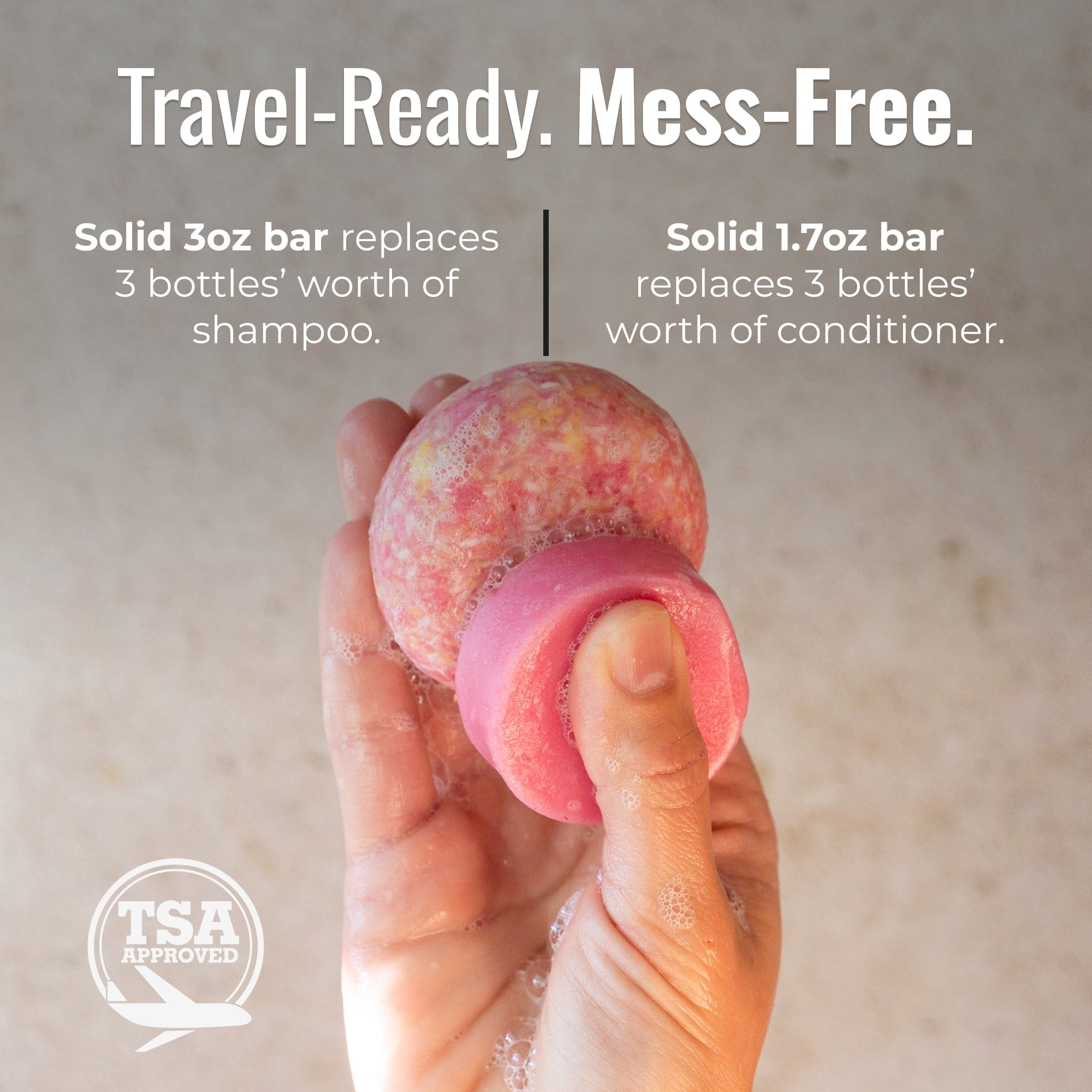 Zero Waste Store Shampoo & Conditioner Bar Duo