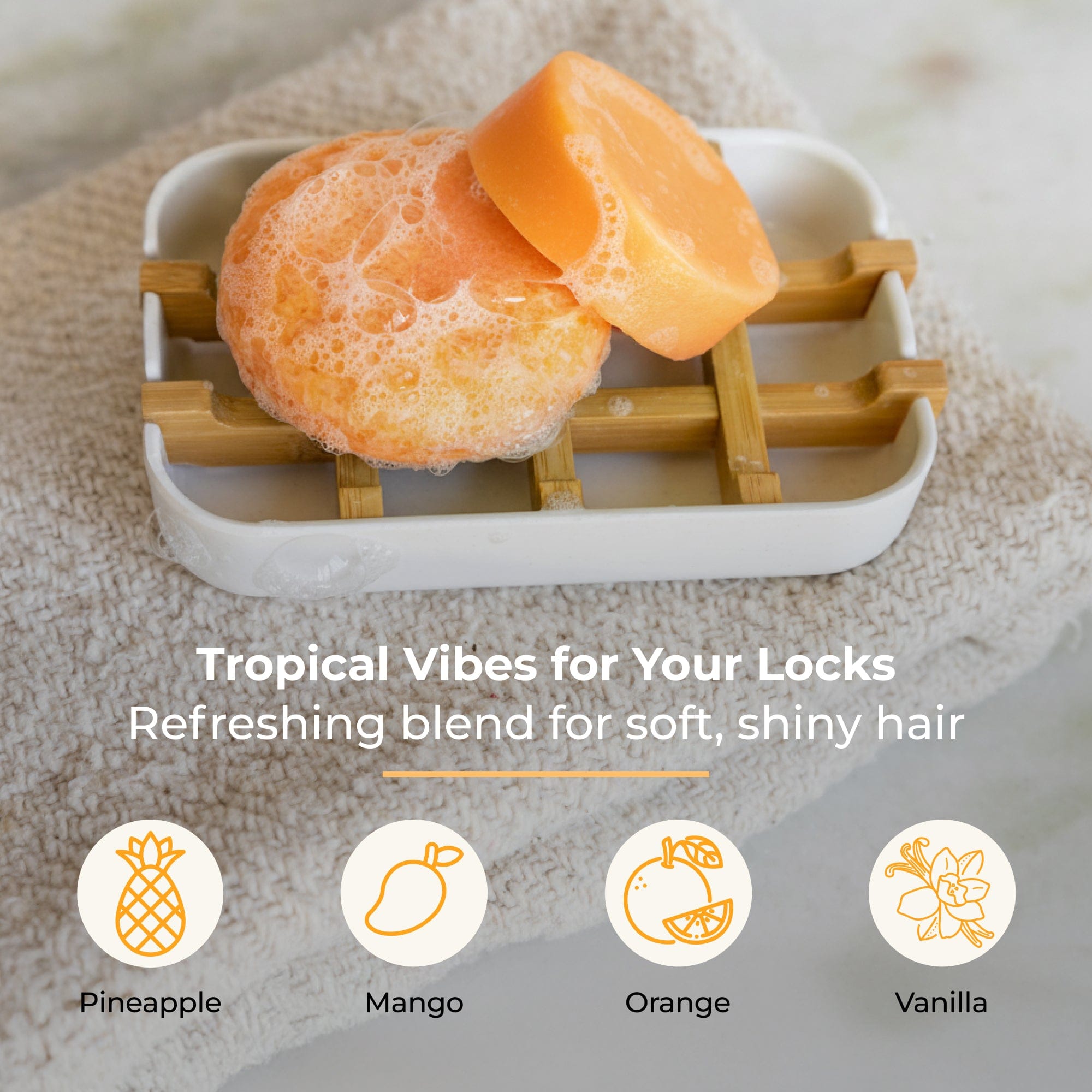 Zero Waste Store Shampoo & Conditioner Bar Duo