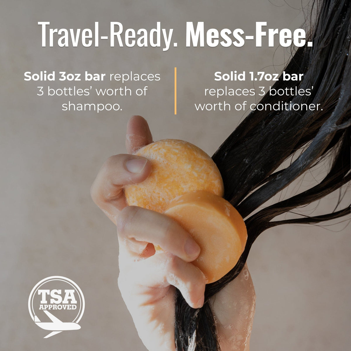 Zero Waste Store Shampoo & Conditioner Bar Duo