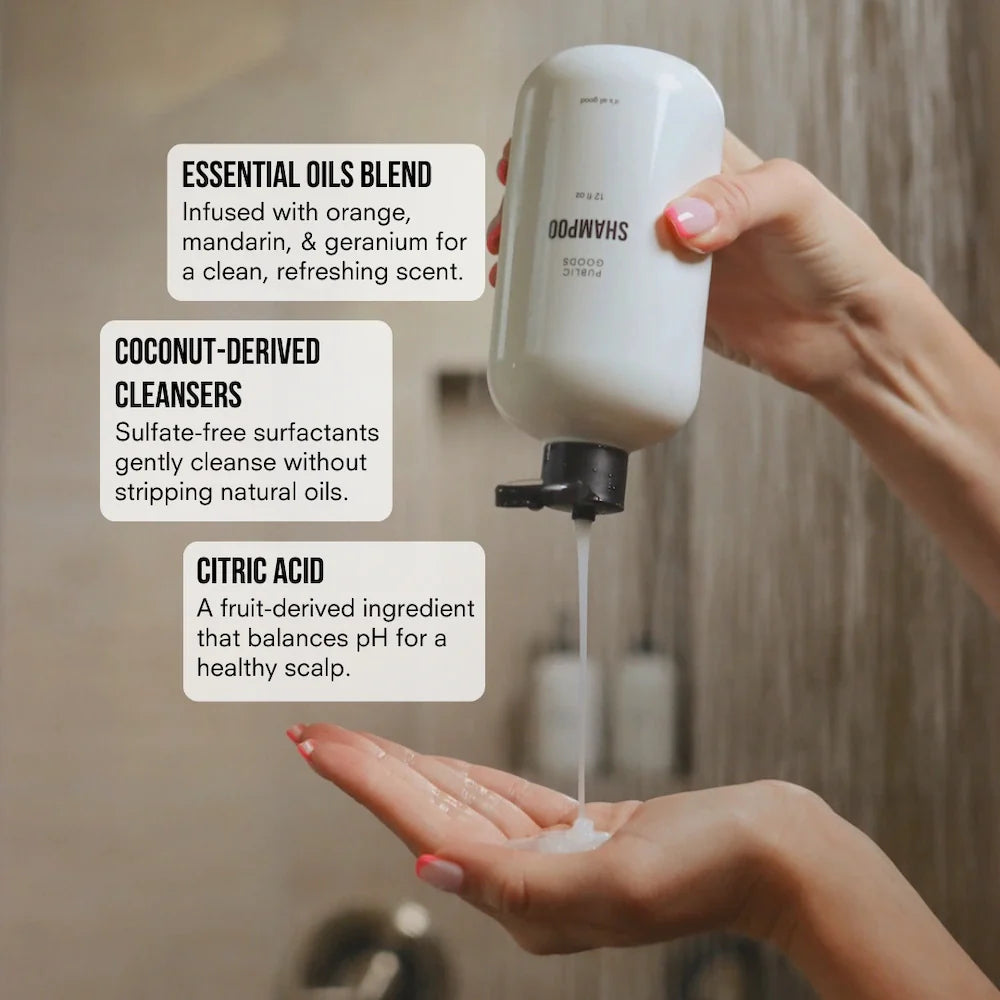 Public Goods Shampoo & Refill Set