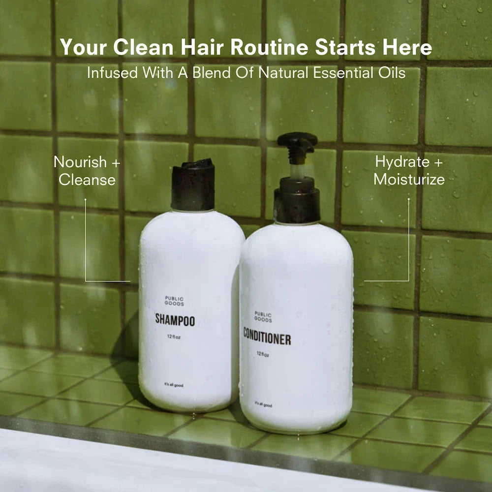 Public Goods Shampoo & Refill Set