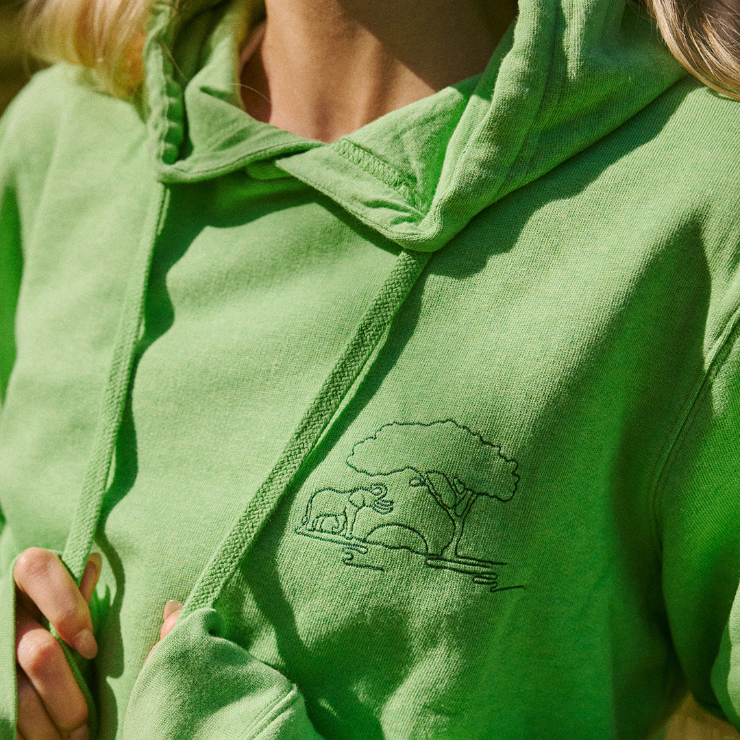Conscious Step Protect Elephants Hooded Sweatshirt