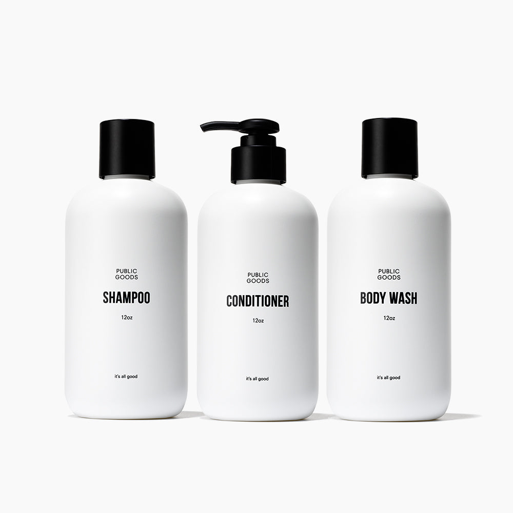 Public Goods Shower Essentials