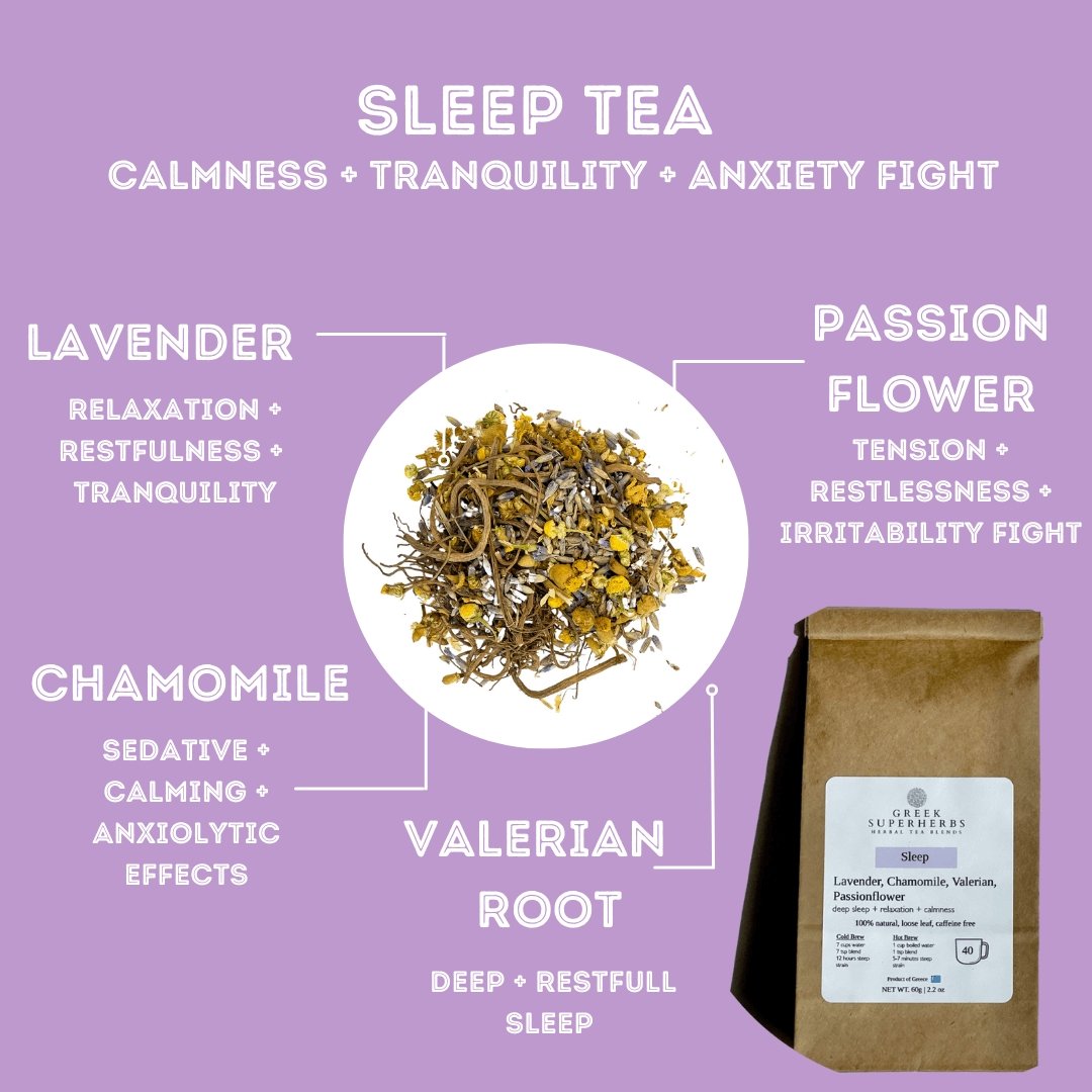 Greek Superherbs Sleep Tea