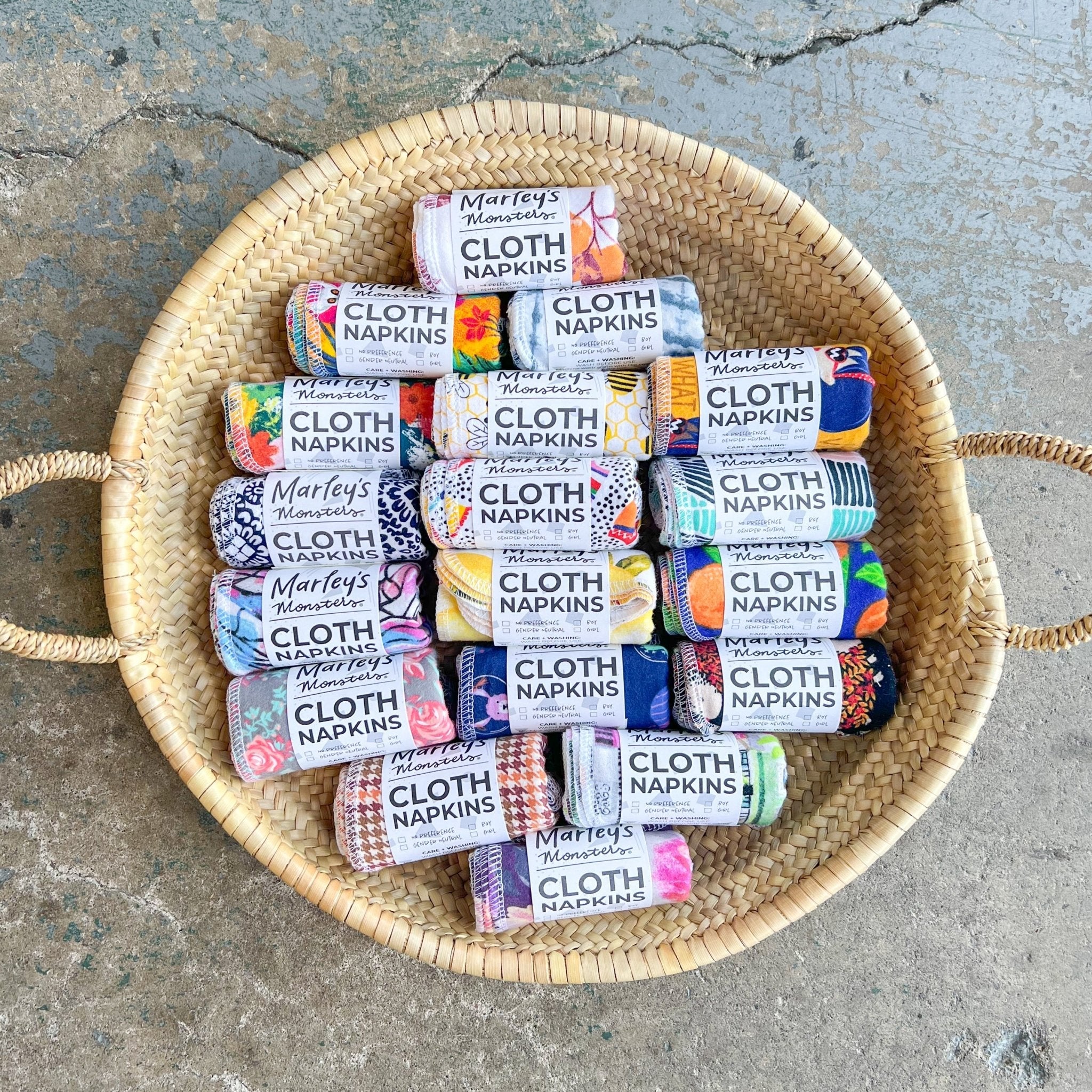 Marley's Monsters Small Cloth Napkins: Specialty Prints - Thumbnail 4