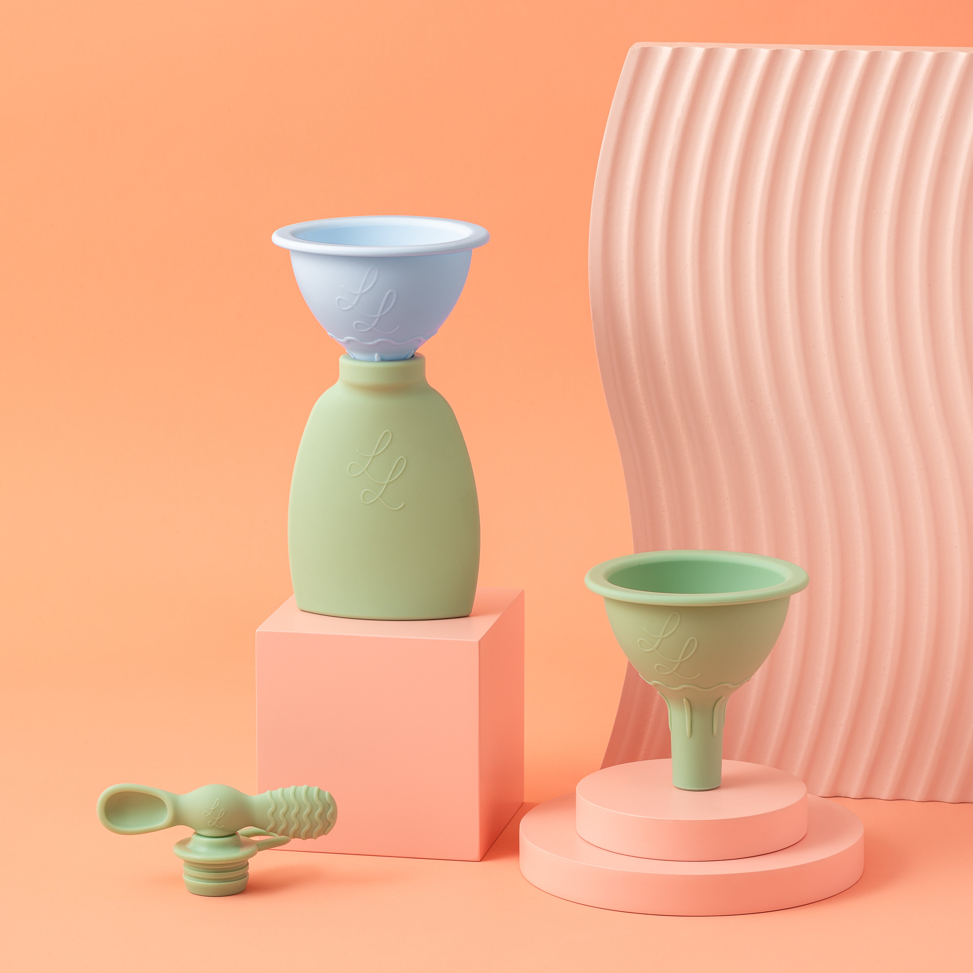 Lowcountry Littles Nontoxic Silicone Funnel