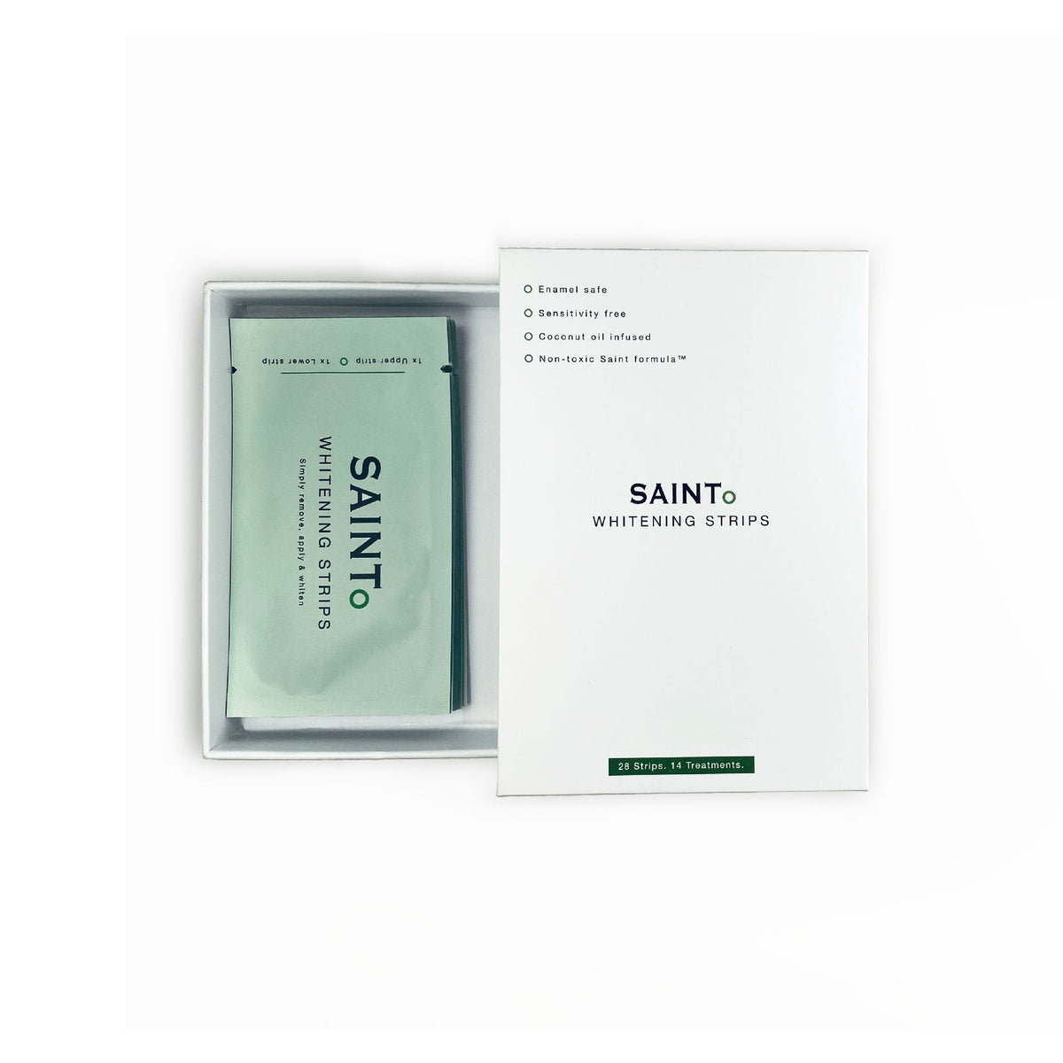 SAINT Natural Whitening Strips