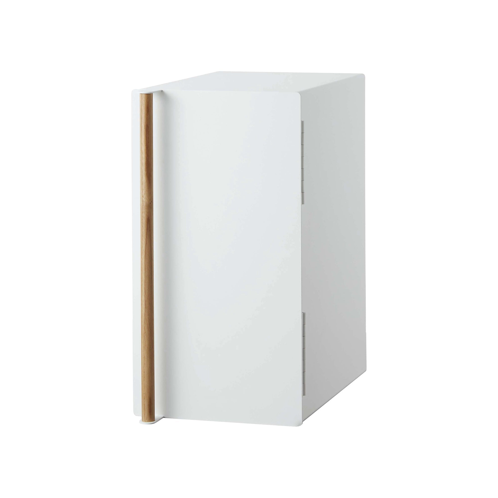 Yamazaki Home Bread Box - Vertical - Steel + Wood
