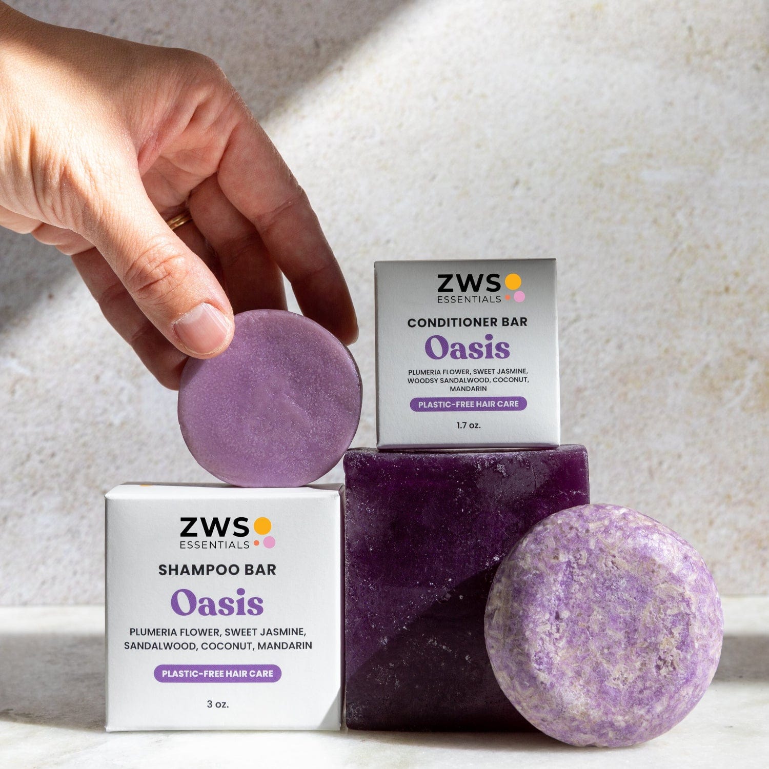 Zero Waste Store Shampoo & Conditioner Bar Duo