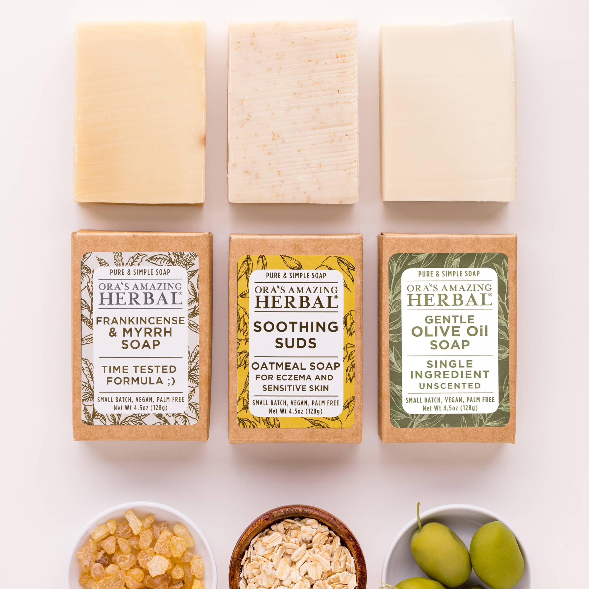 Ora's Amazing Herbal Super Soothing Soap Bundle