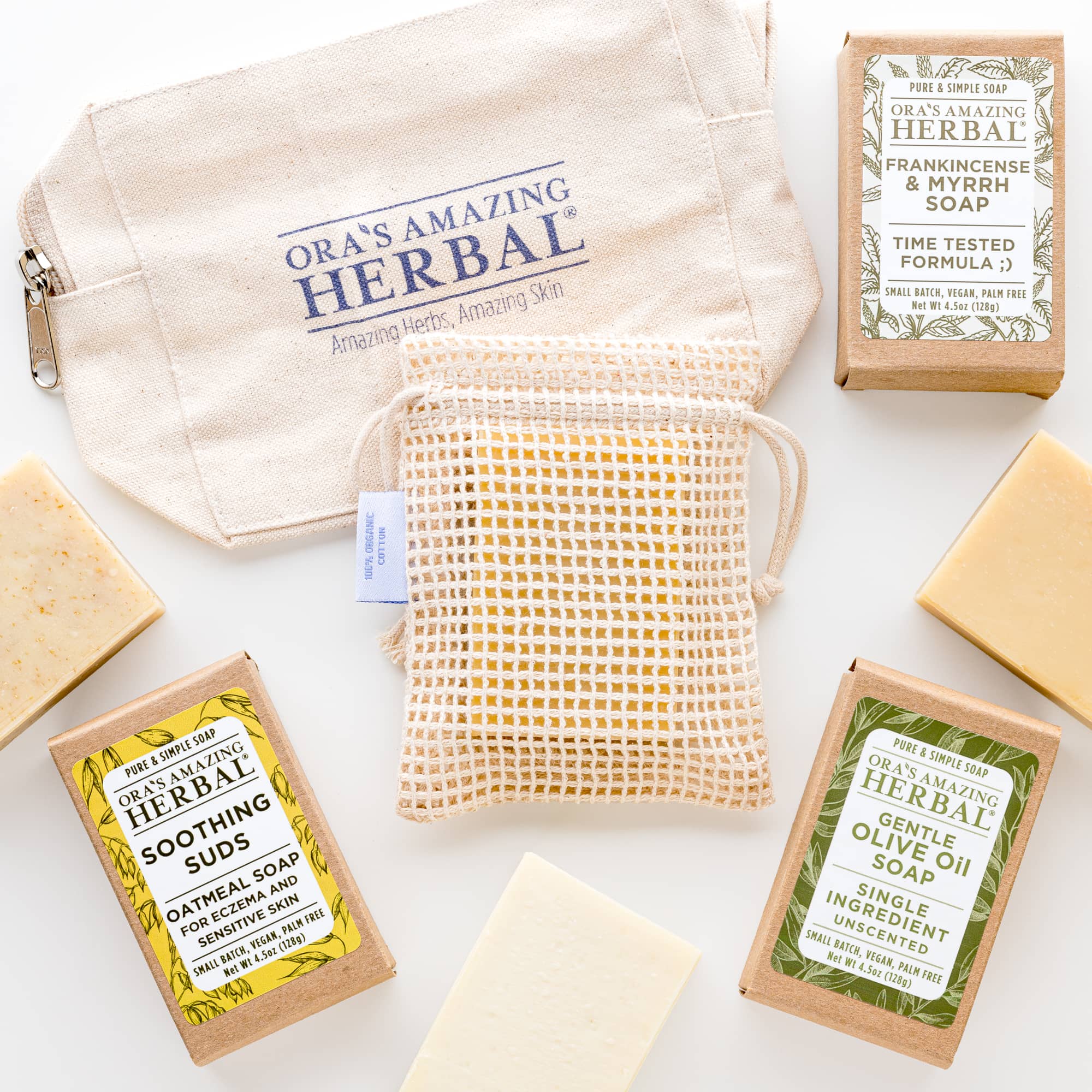 Ora's Amazing Herbal Super Soothing Soap Bundle