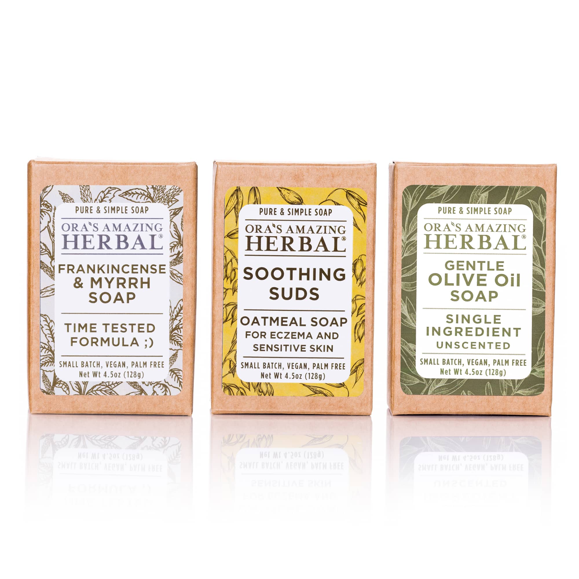 Ora's Amazing Herbal Super Soothing Soap Bundle