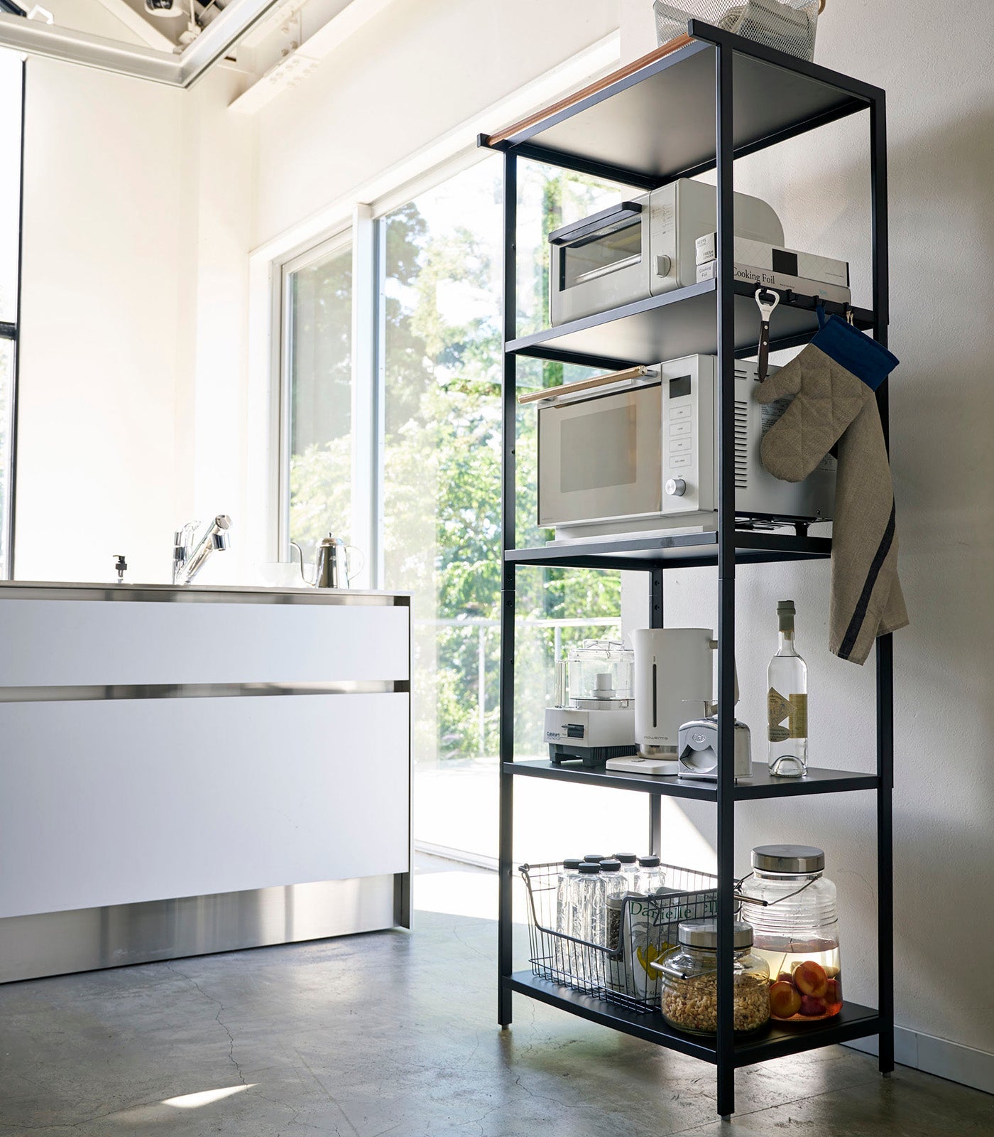 Yamazaki Home Storage Rack - 67-Inch (67" H)  - Steel