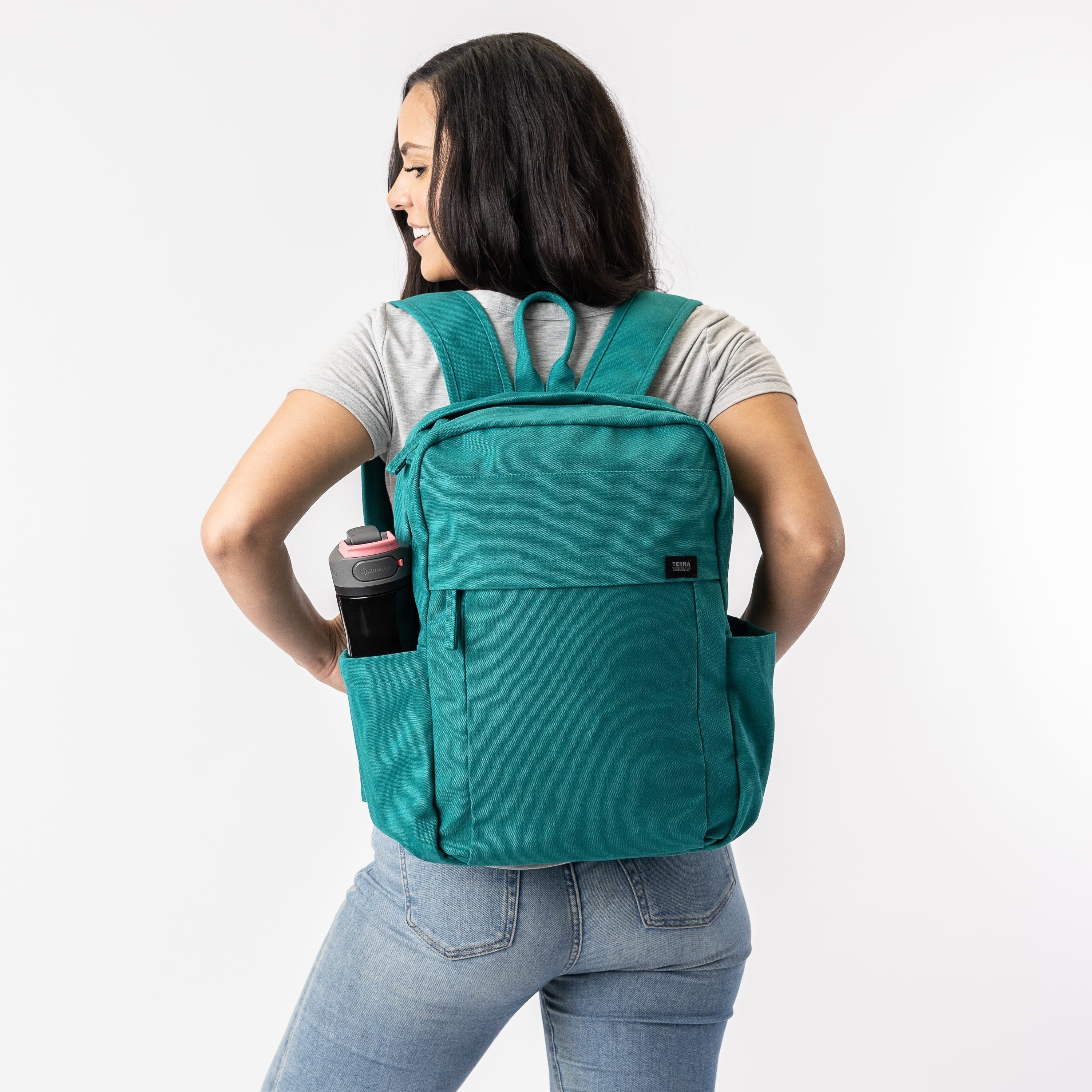 Terra Thread® Earth Backpack - Sustainable Backpack for School and Everyday use