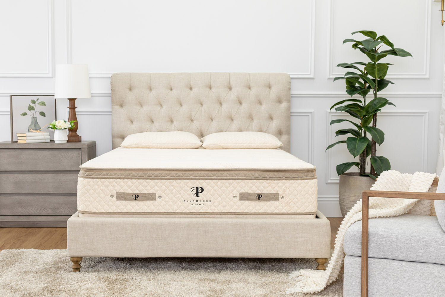 Plush Beds Hybrid Latex Mattress - The Luxury Bliss