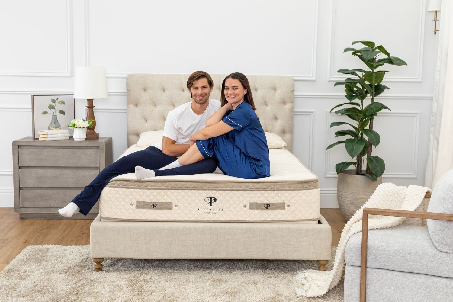 Plush Beds Hybrid Latex Mattress - The Luxury Bliss