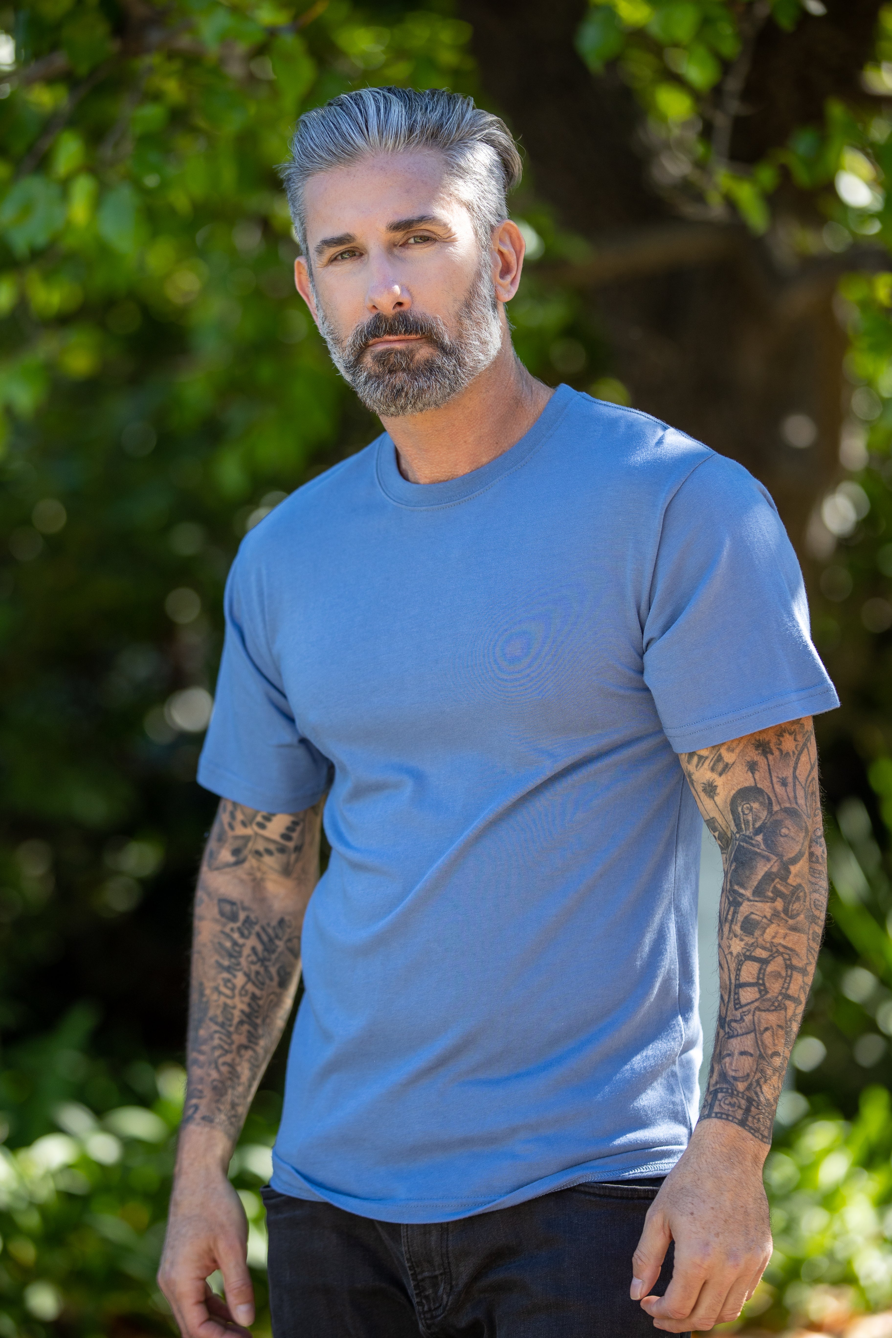 Spun Bamboo The Original Men's Bamboo Viscose/Organic Cotton Short Sleeve T-Shirt - Classic Cut