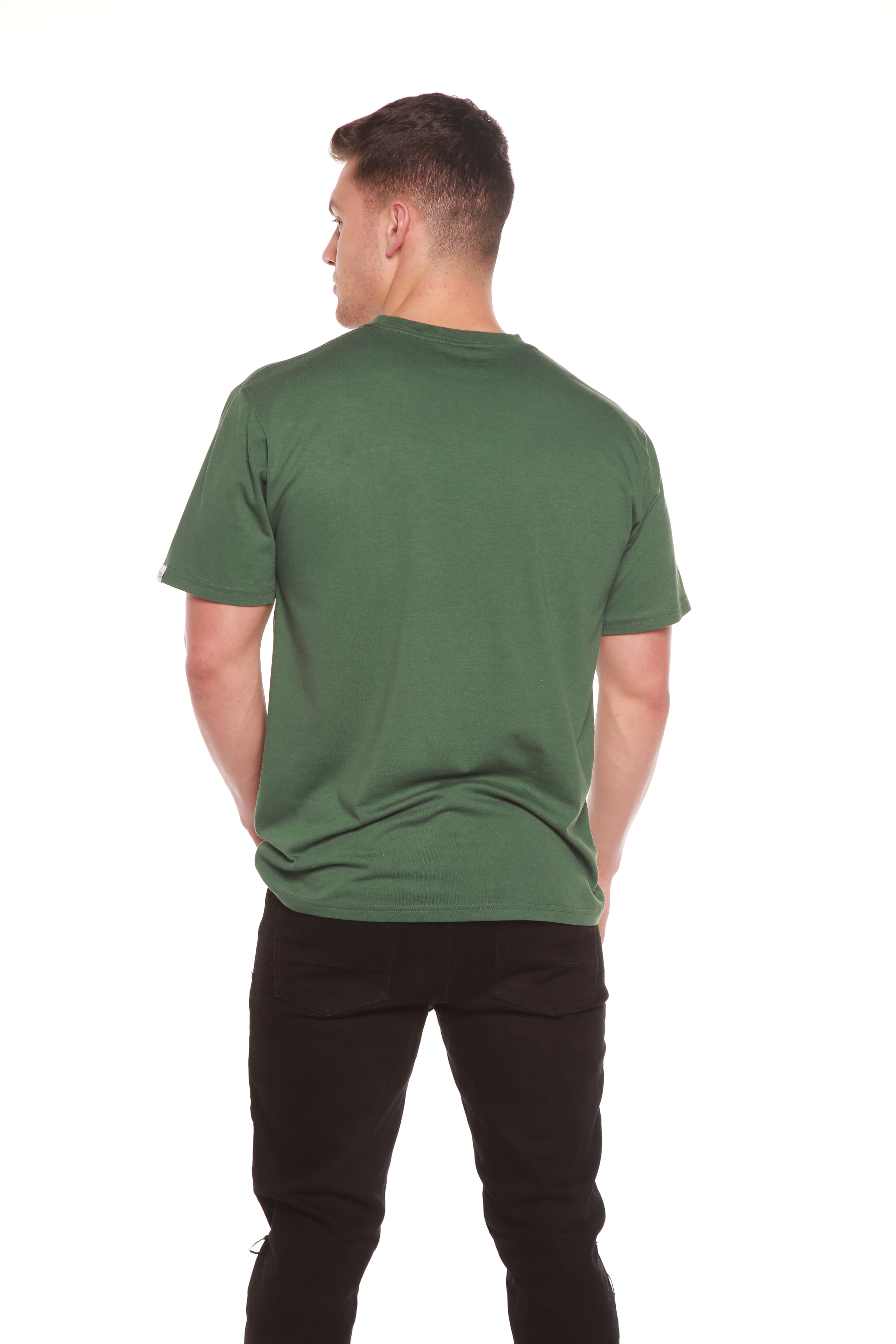 Spun Bamboo The Original Men's Bamboo Viscose/Organic Cotton Short Sleeve T-Shirt - Classic Cut