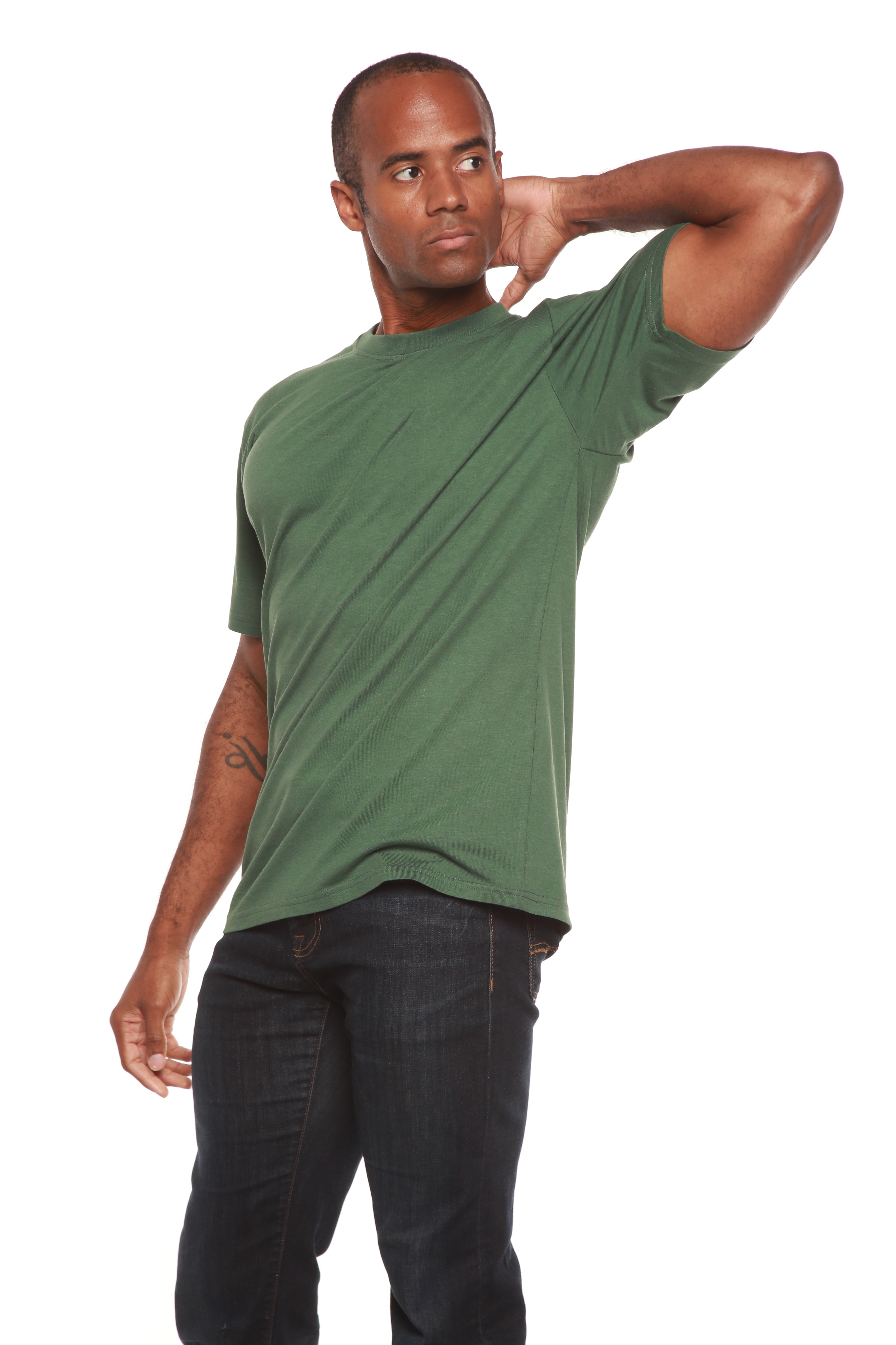 Spun Bamboo The Original Men's Bamboo Viscose/Organic Cotton Short Sleeve T-Shirt - Classic Cut