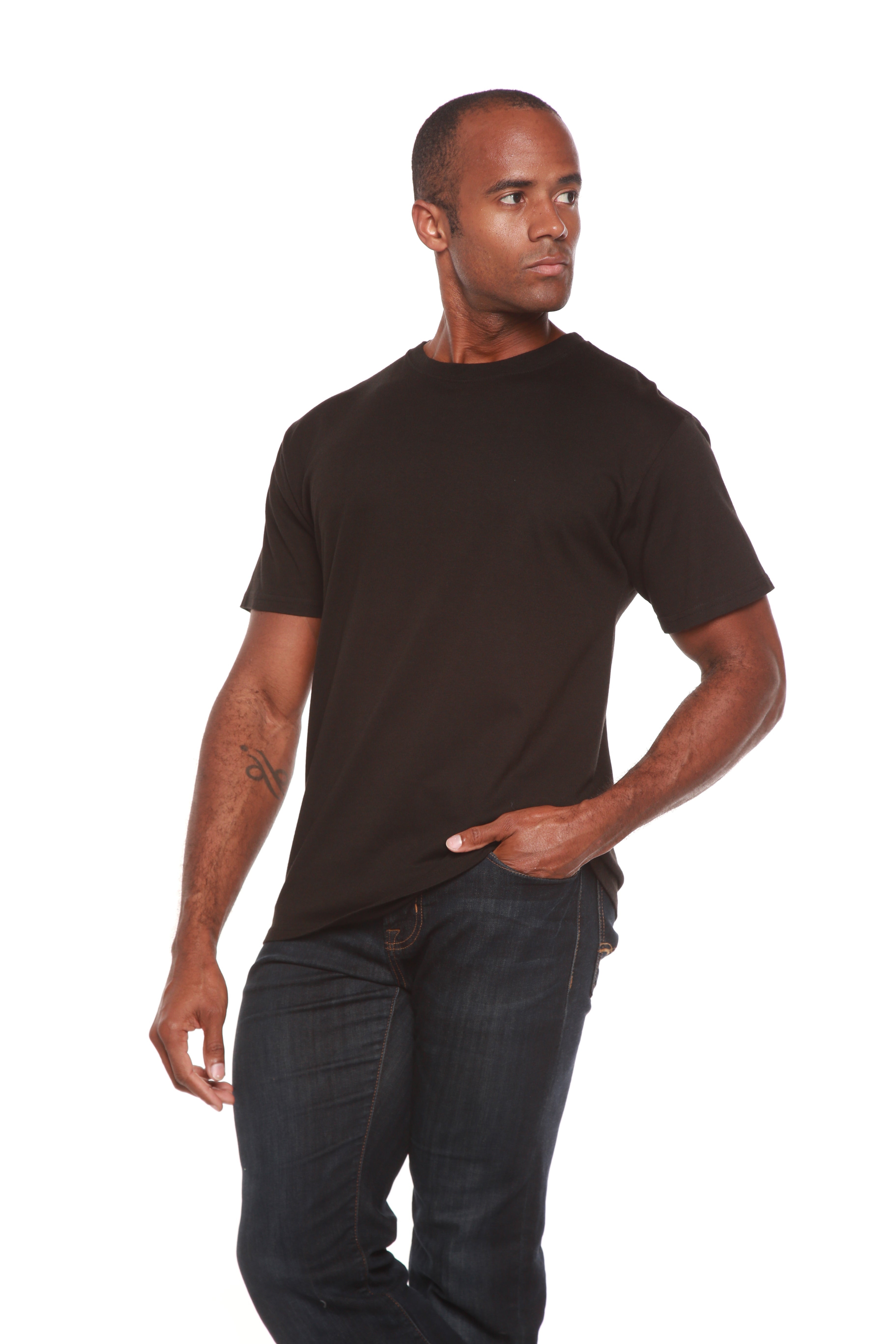 Spun Bamboo The Original Men's Bamboo Viscose/Organic Cotton Short Sleeve T-Shirt - Classic Cut