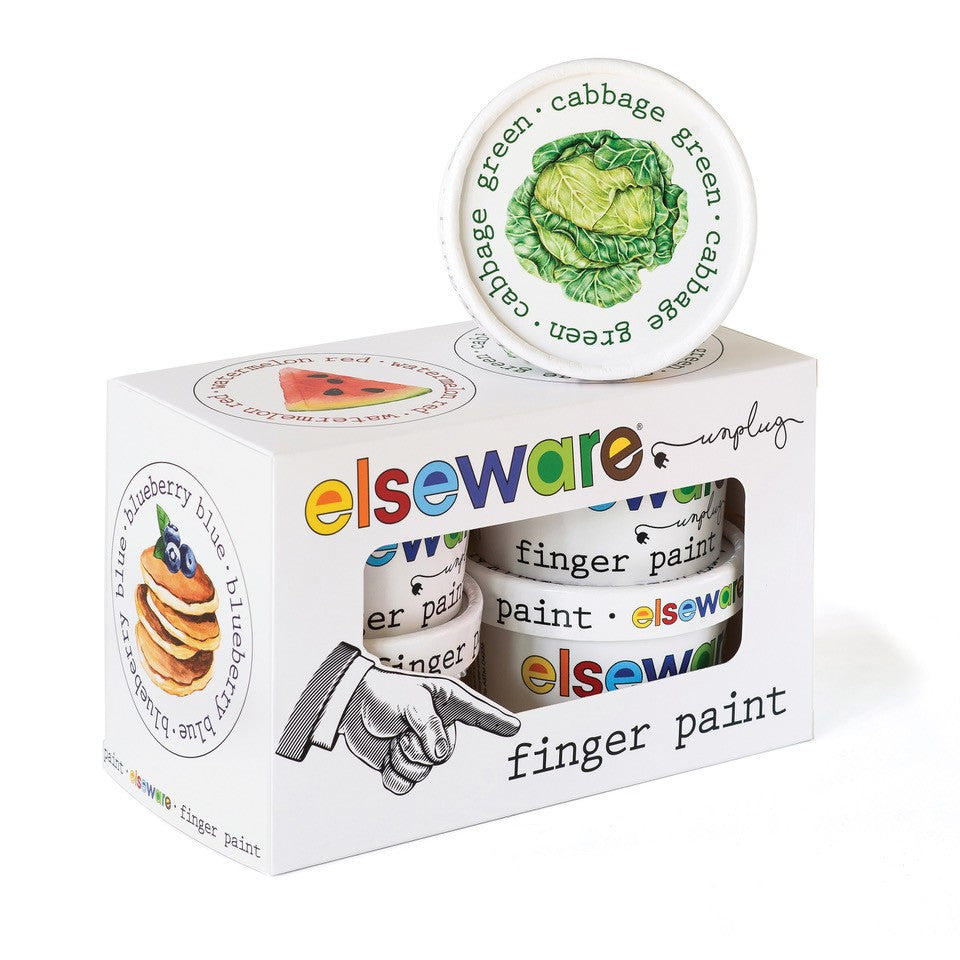 Elseware Unplug Creative Painting Bundle | All Natural Paints & Tools for Kids