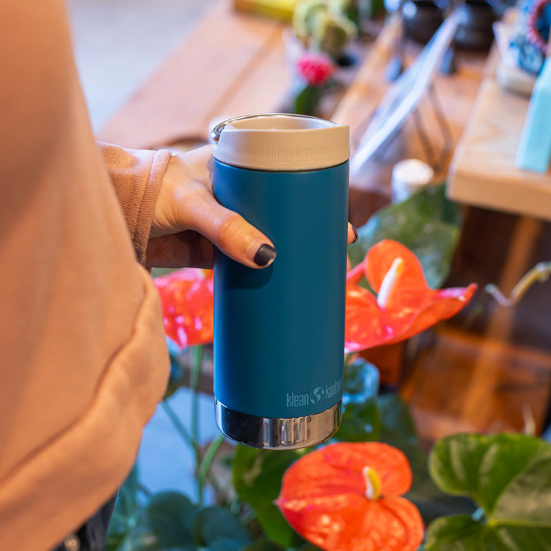 Klean Kanteen 12 oz TKWide Insulated Coffee Tumbler with Café Cap