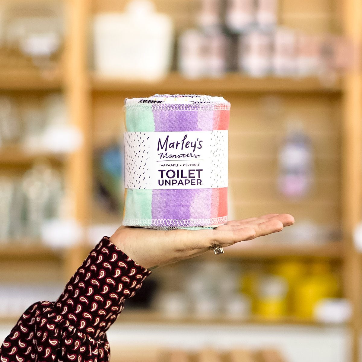 Marley's Monsters Toilet UNpaper® Roll - Gimme the Good Stuff Marley's Monsters Toilet UNpaper® Roll - Gimme the Good Stuff