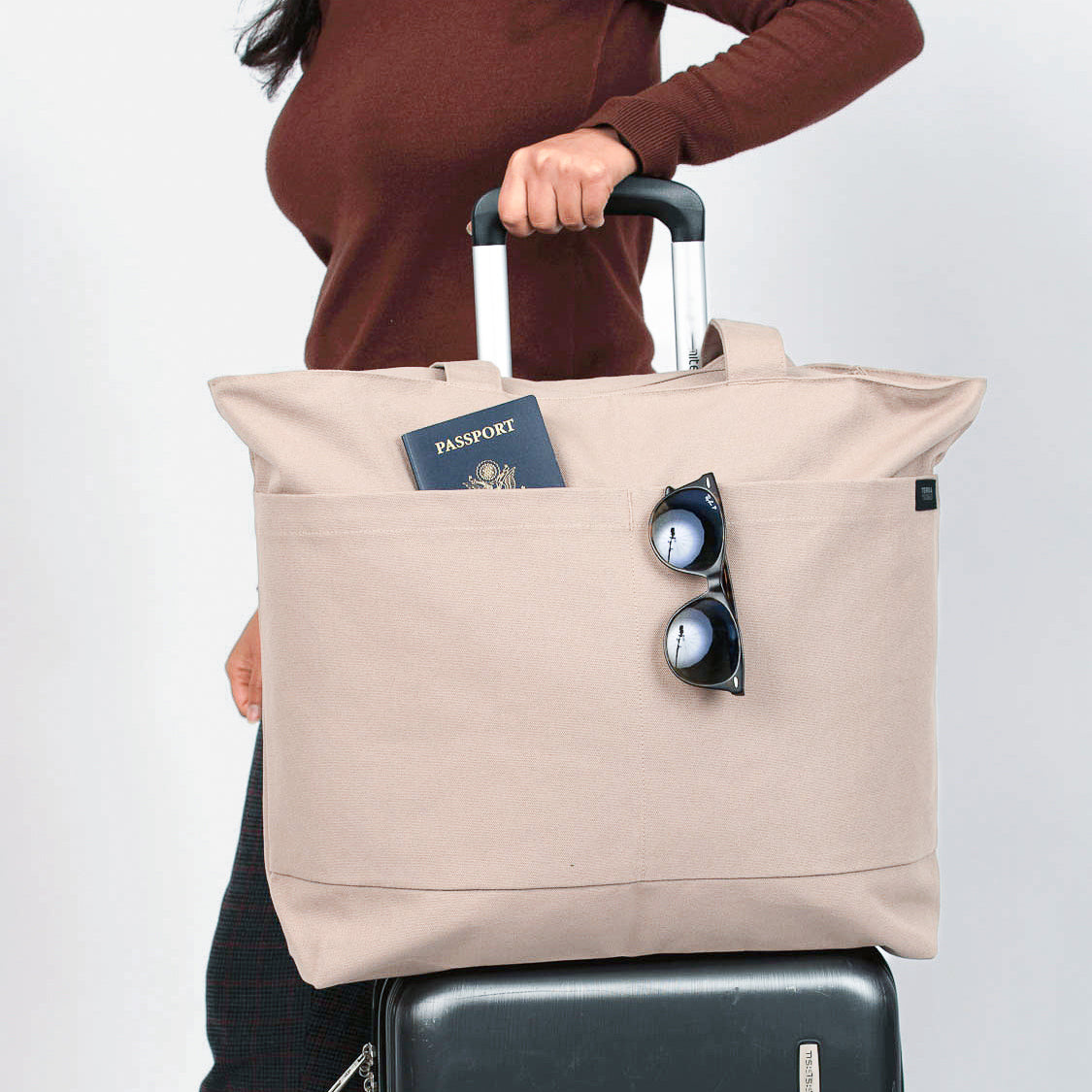 Terra Thread® Tote bags with trolley sleeve