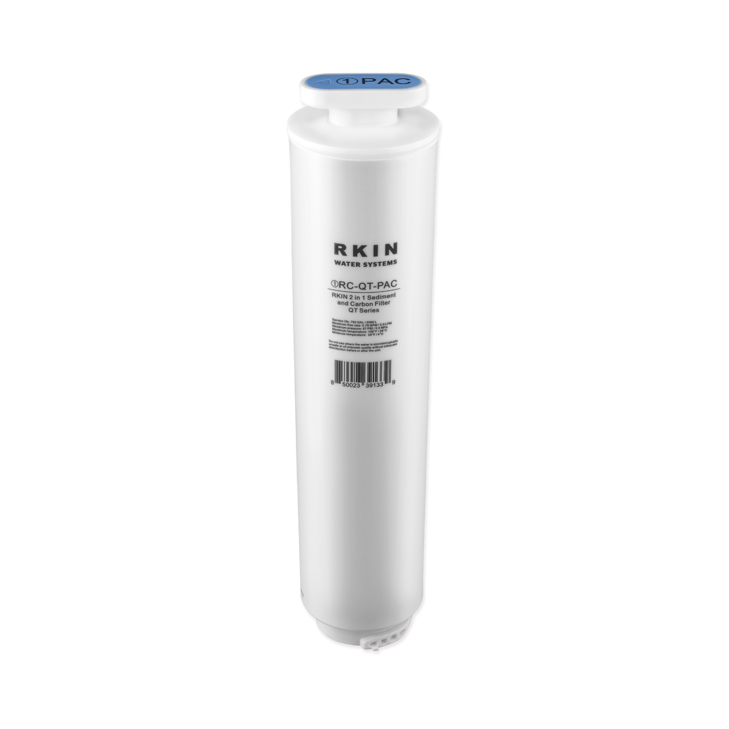 U1 RKIN 2-in-1 Sediment and Carbon Pre-Filter QT Series